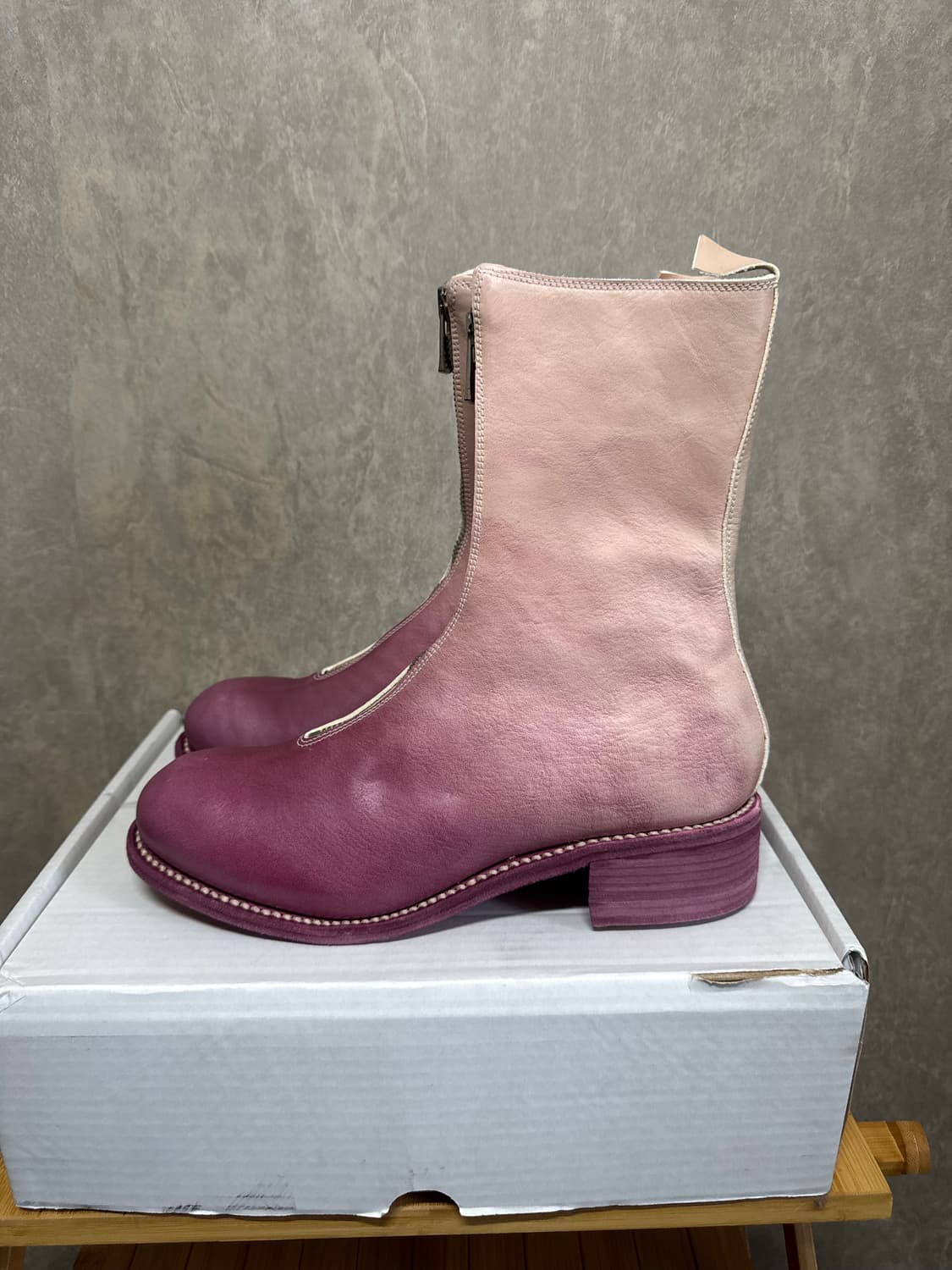 41 / 구이디 PL2 그라디언트 레더 부츠 상품이미지3