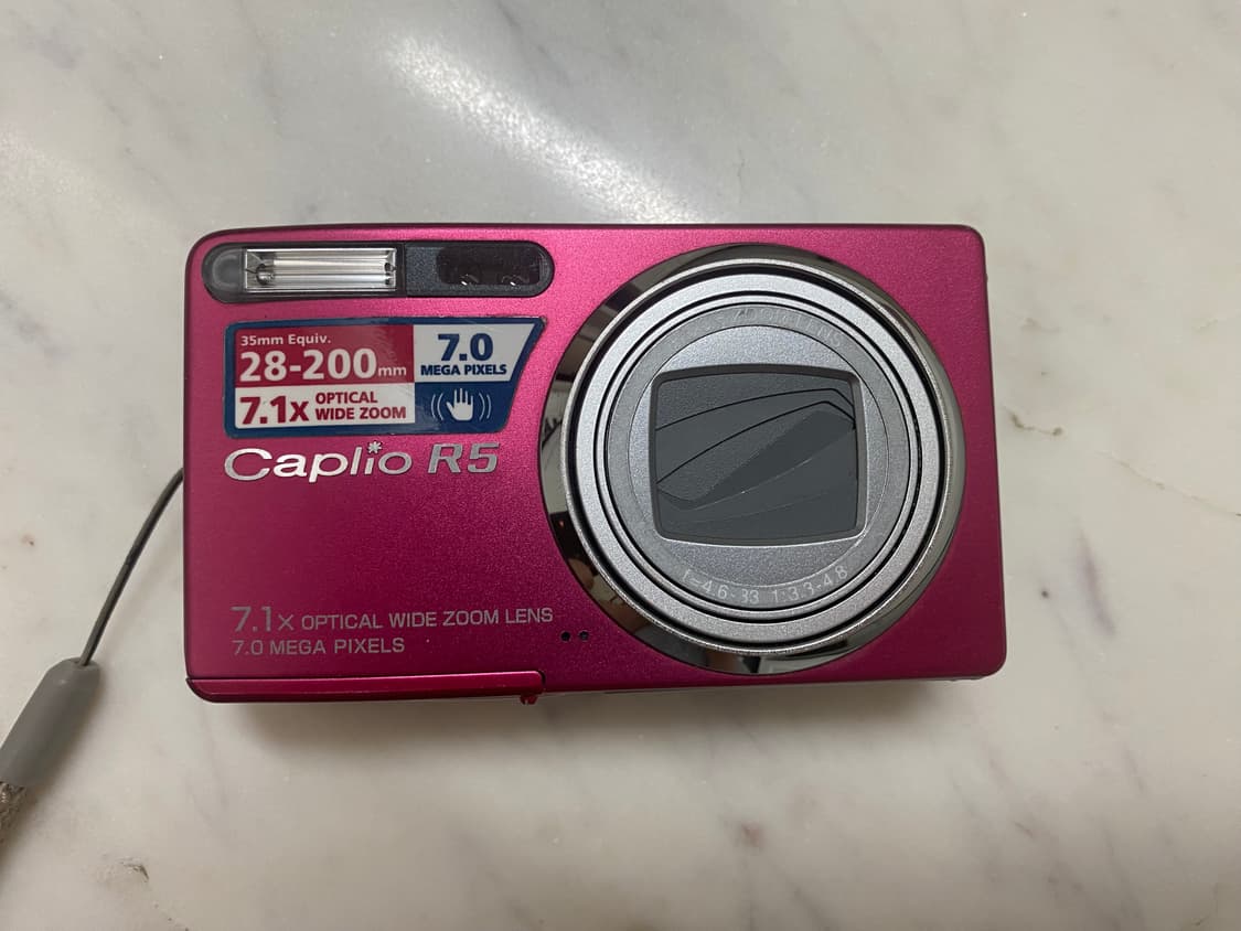 리코 Caplio R5 빈티지 디지털카메라 상품이미지2