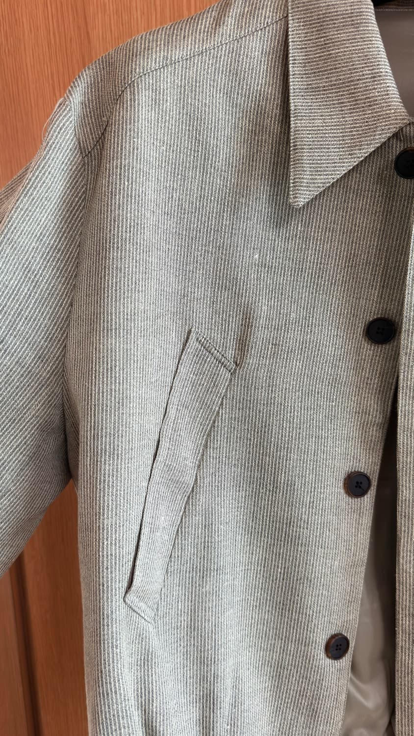 STU 스트라이프 밴딩 자켓 stripe banding jacket 상품이미지4