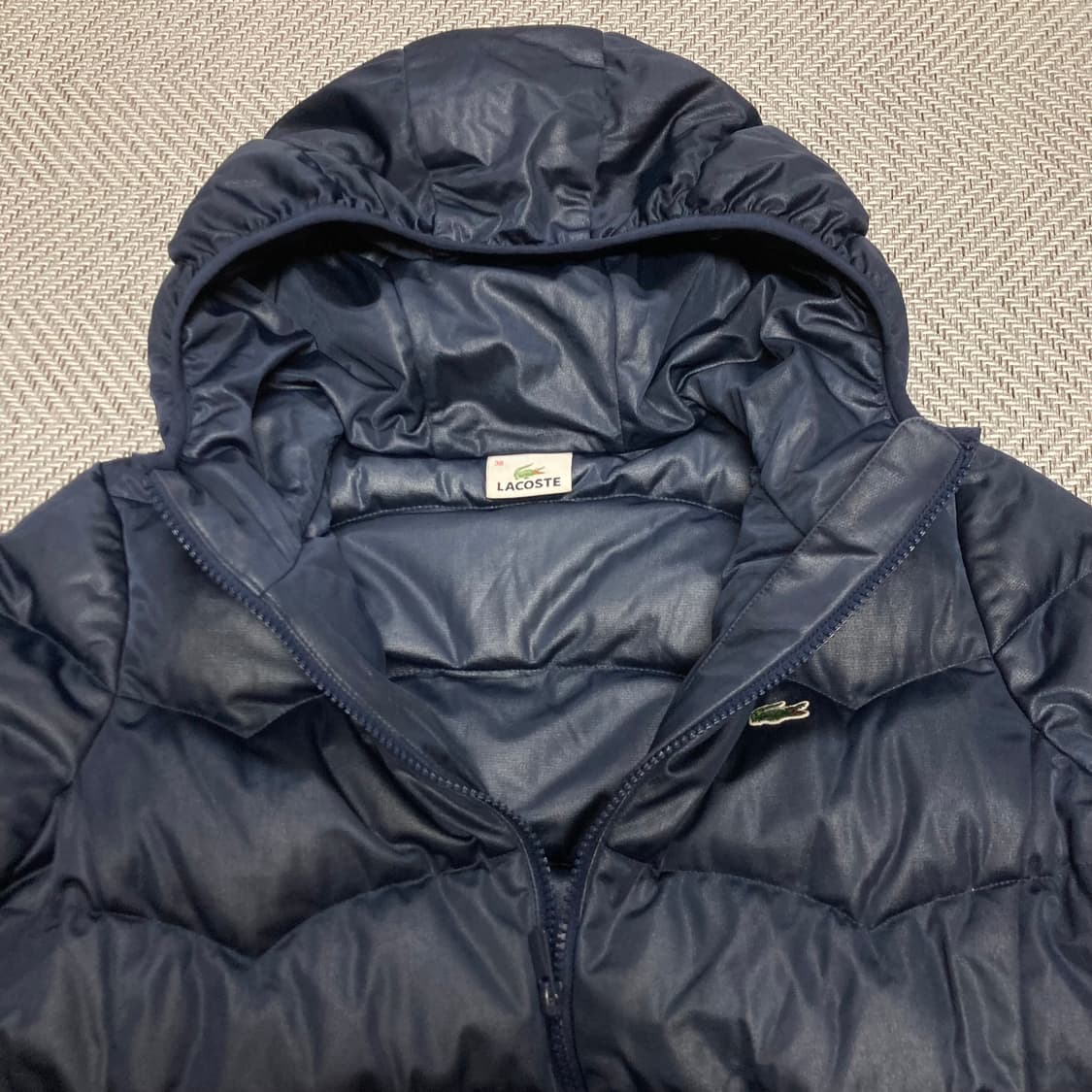 (38)라코스테 여성 구스다운 후드패딩 상품이미지3