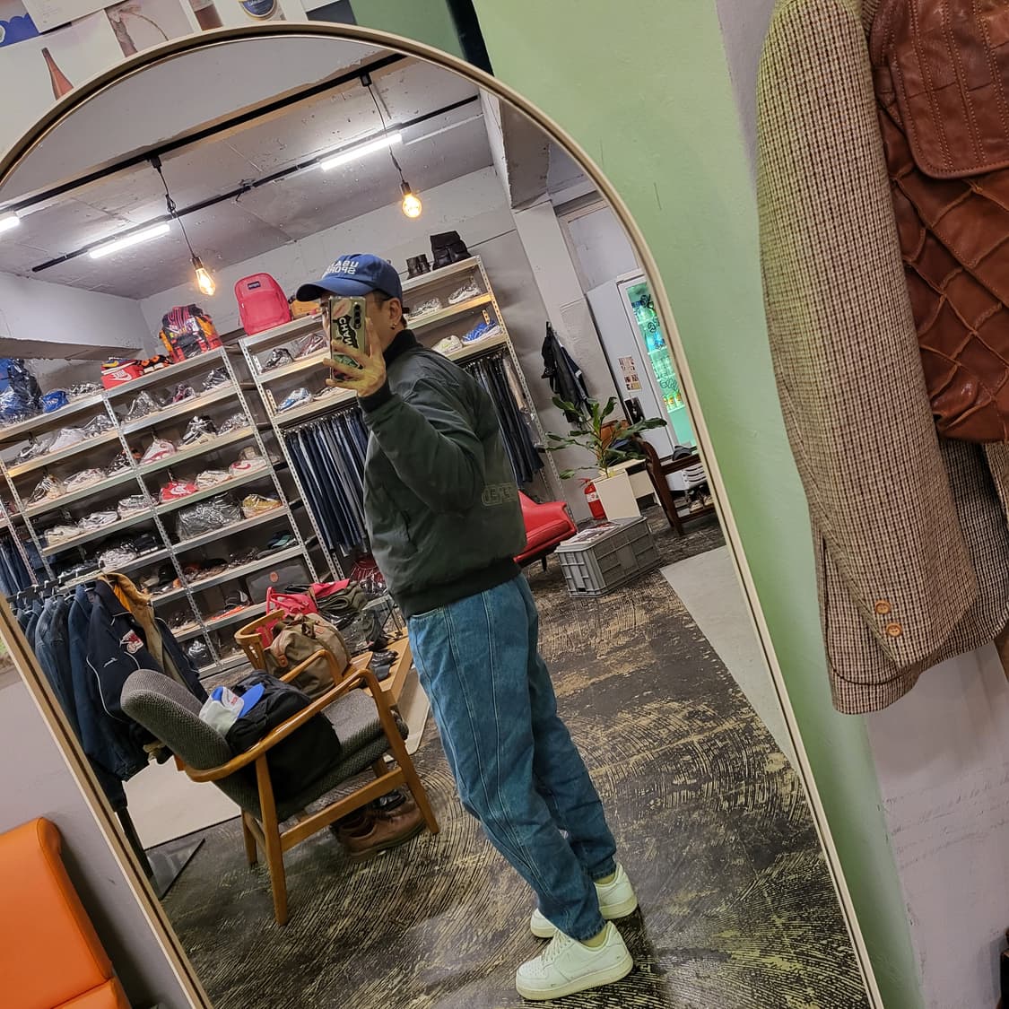 나이키 플리스 조던 23 엔지니어드 MA-1 다운 자켓 (M) 상품이미지2