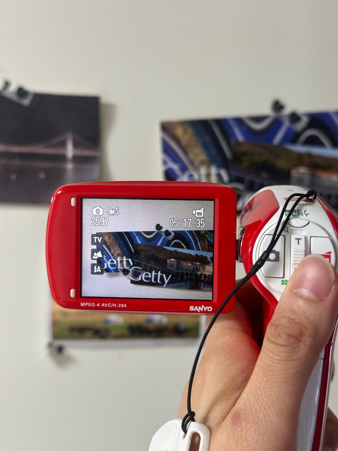 산요작티 sanyo xacti cg9 레드 상품이미지7