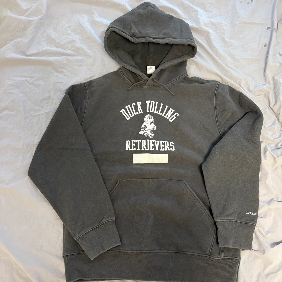 제이크루 헤리티지 14온즈 헤비 후드 브라운 덕 톨린 M 상품이미지4