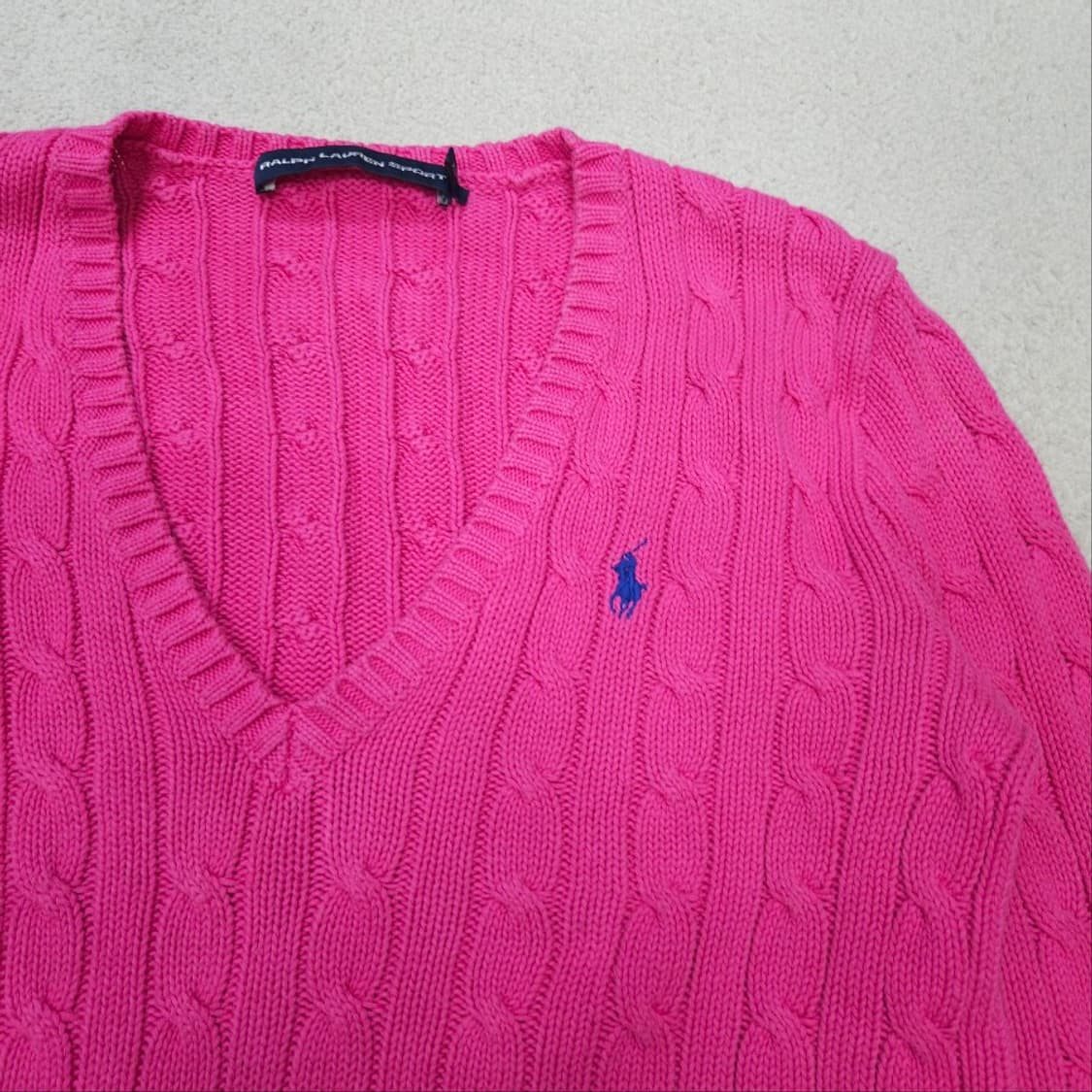 폴로 랄프 로렌 케이블 니트 XS 상품이미지3