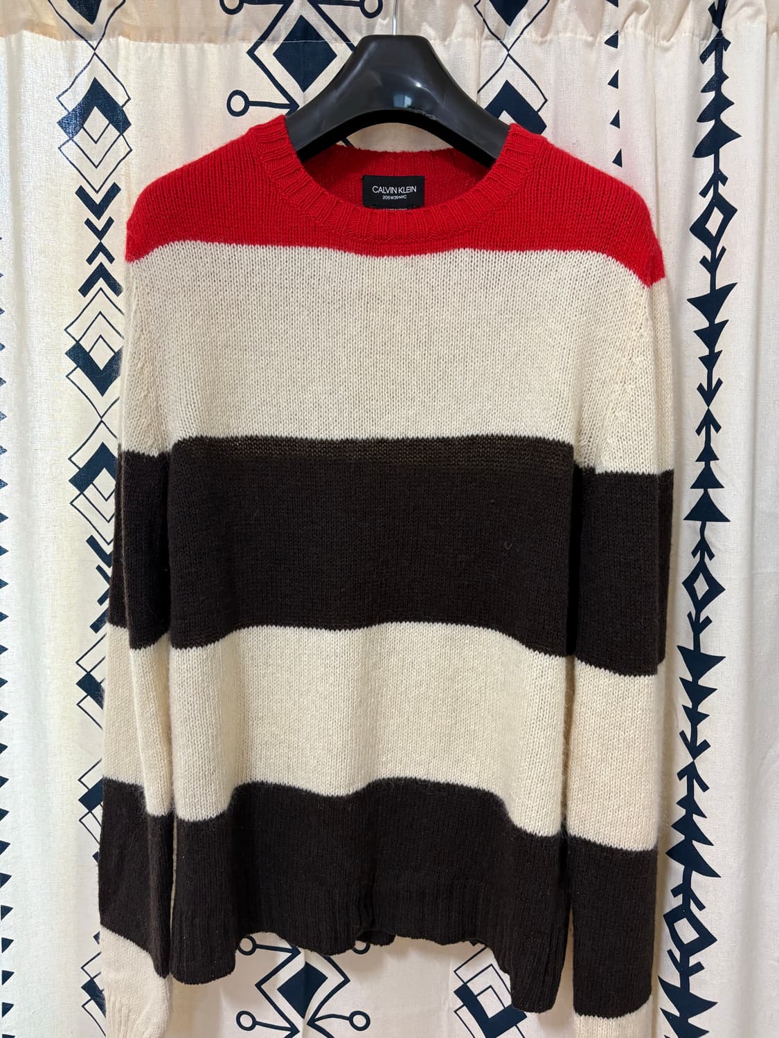 Calvin Klein 205W39NYC / 스트라이프 니트 스웨터 상품이미지4