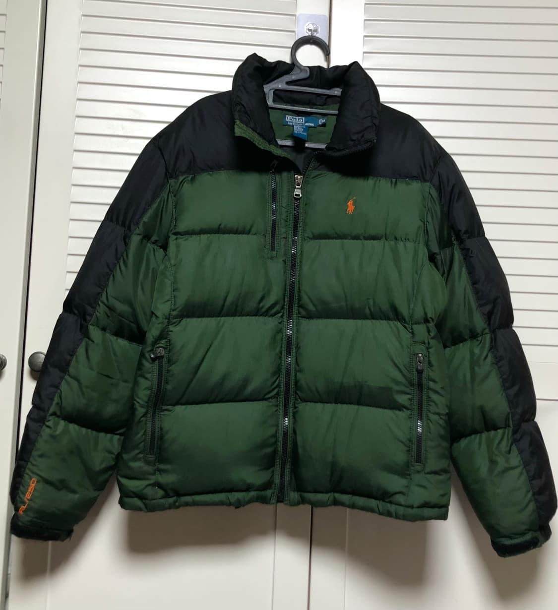폴로 랄프로렌 패딩 딥카키 깔끔 자켓 남성용 상품이미지1