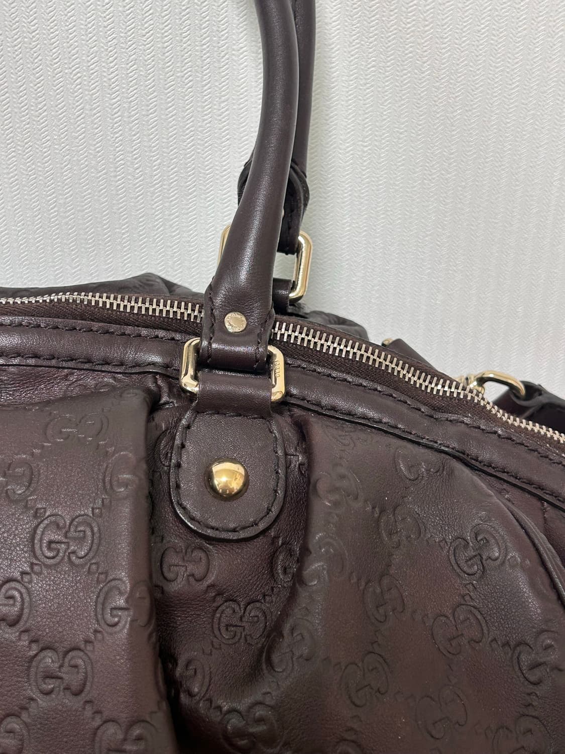 구찌 씨마 숄더백 브라운  상품이미지4