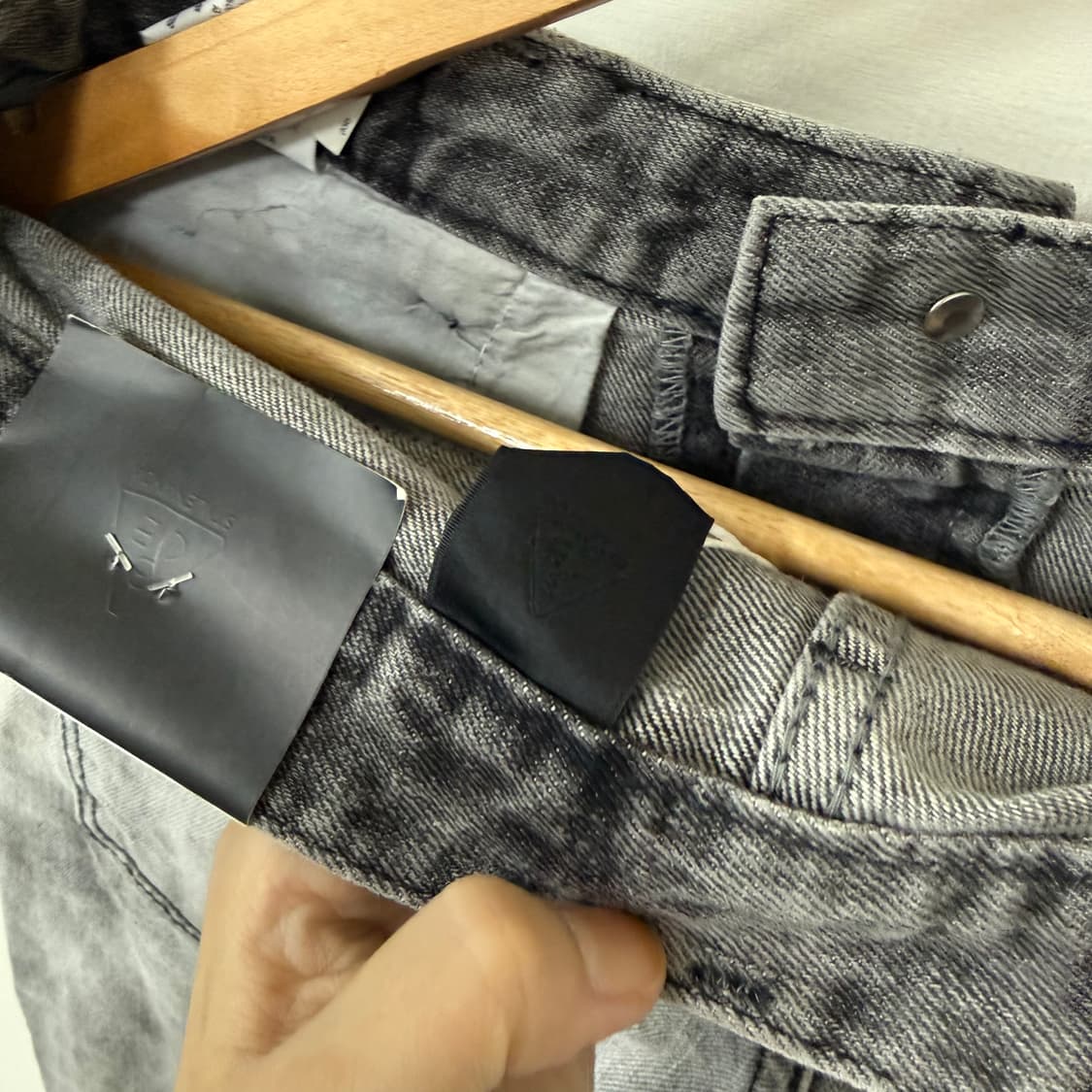 스타일난다 와이드데님팬츠M 상품이미지4