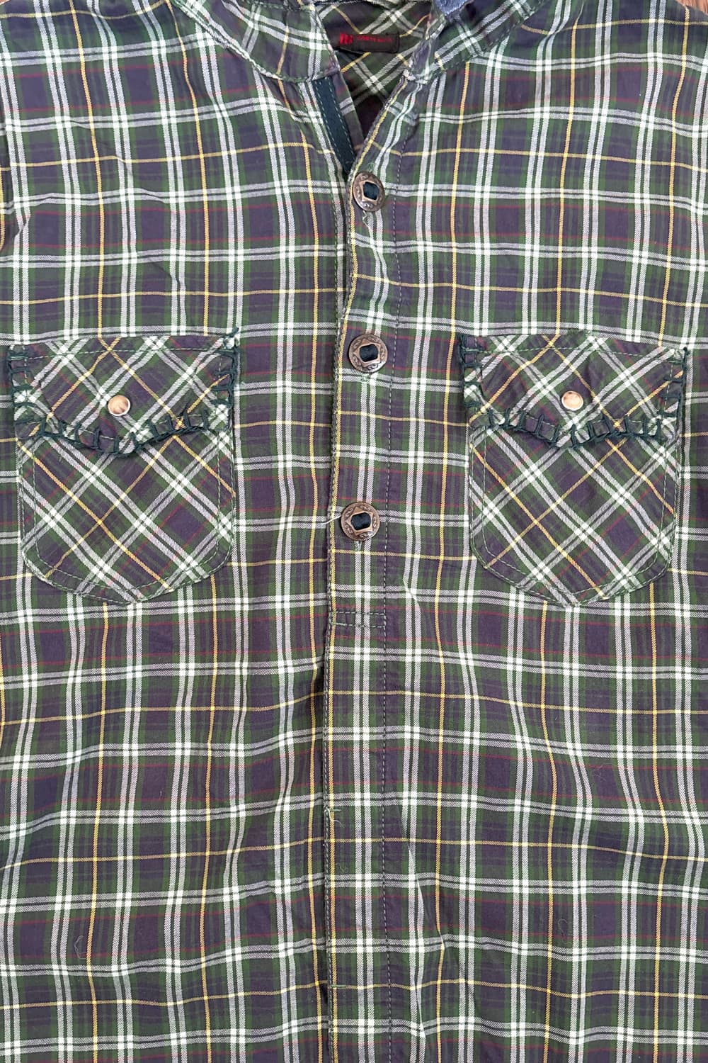 Flannel Hooded Shirt 상품이미지7