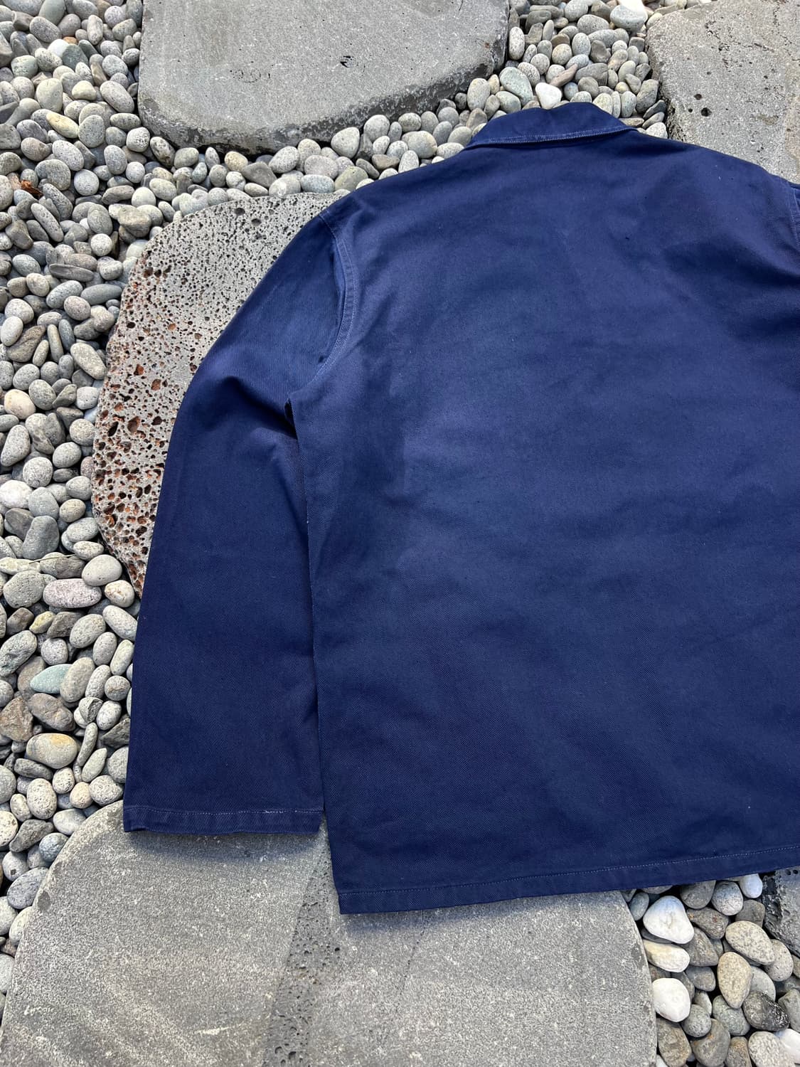 OLD VINTAGE DARK PURPLE NAVY 프렌치워크자켓 상품이미지8