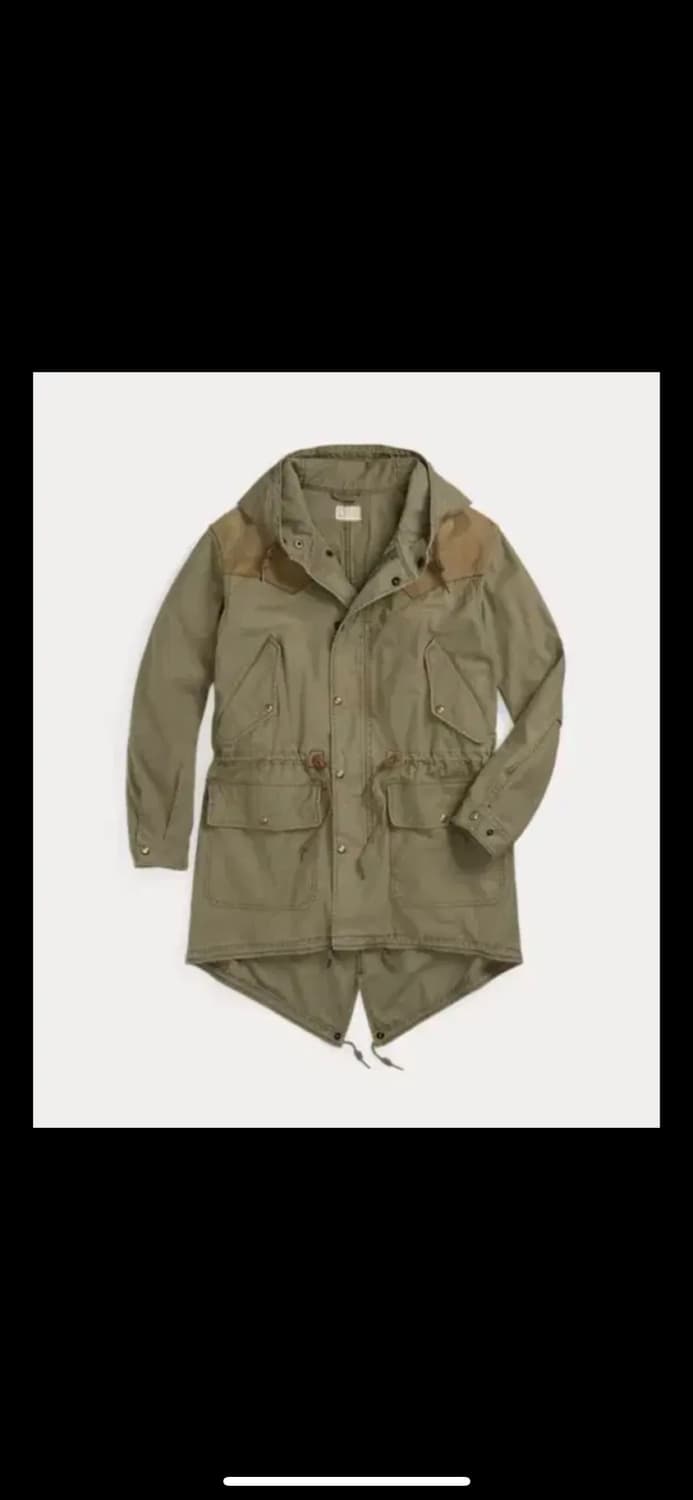 더블알엘 RRL 명작 피쉬테일 파카 L 상품이미지1