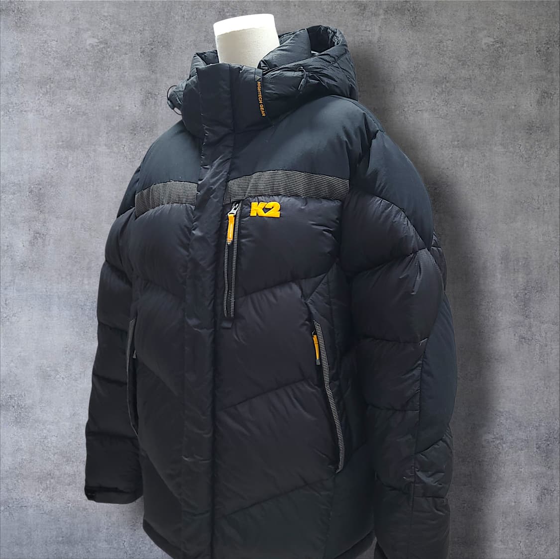 [110] K2 블랙 푸키 하이테크 기어 헤비 덕 다운 패딩 상품이미지3