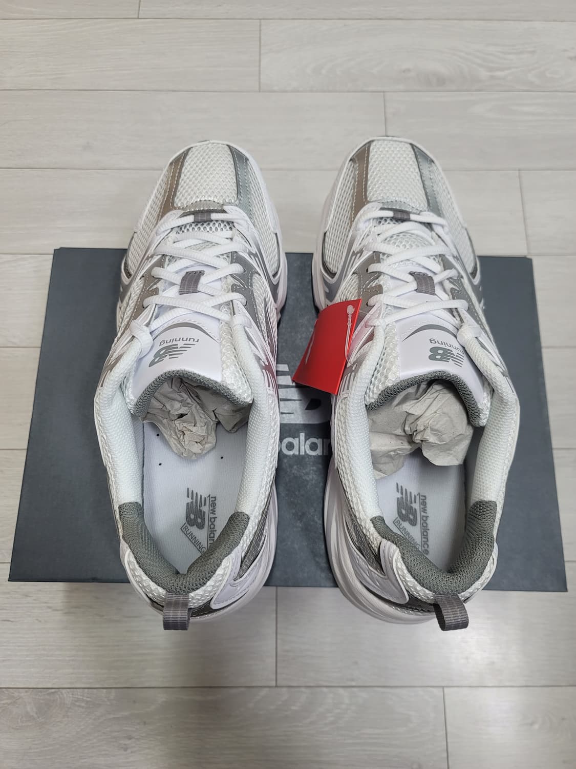 (285)뉴발란스 530 화이트 실버[대전 직거래도 가능] 상품이미지7