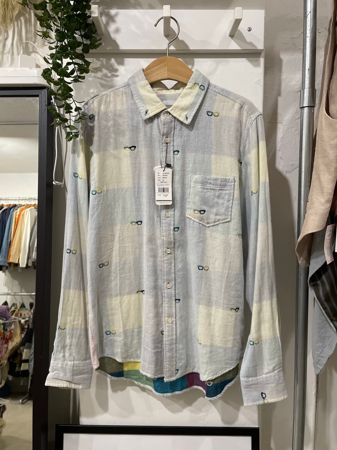 glass check shirt 상품이미지8