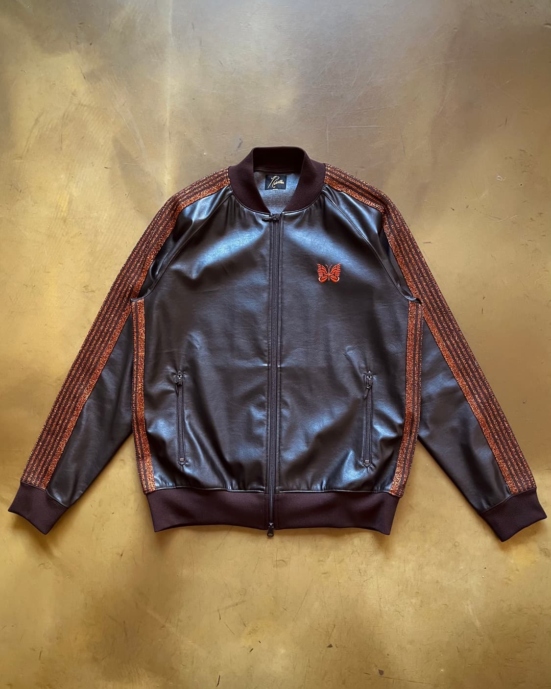 Needles 19fw Synthetic Leather Track JK 상품이미지4