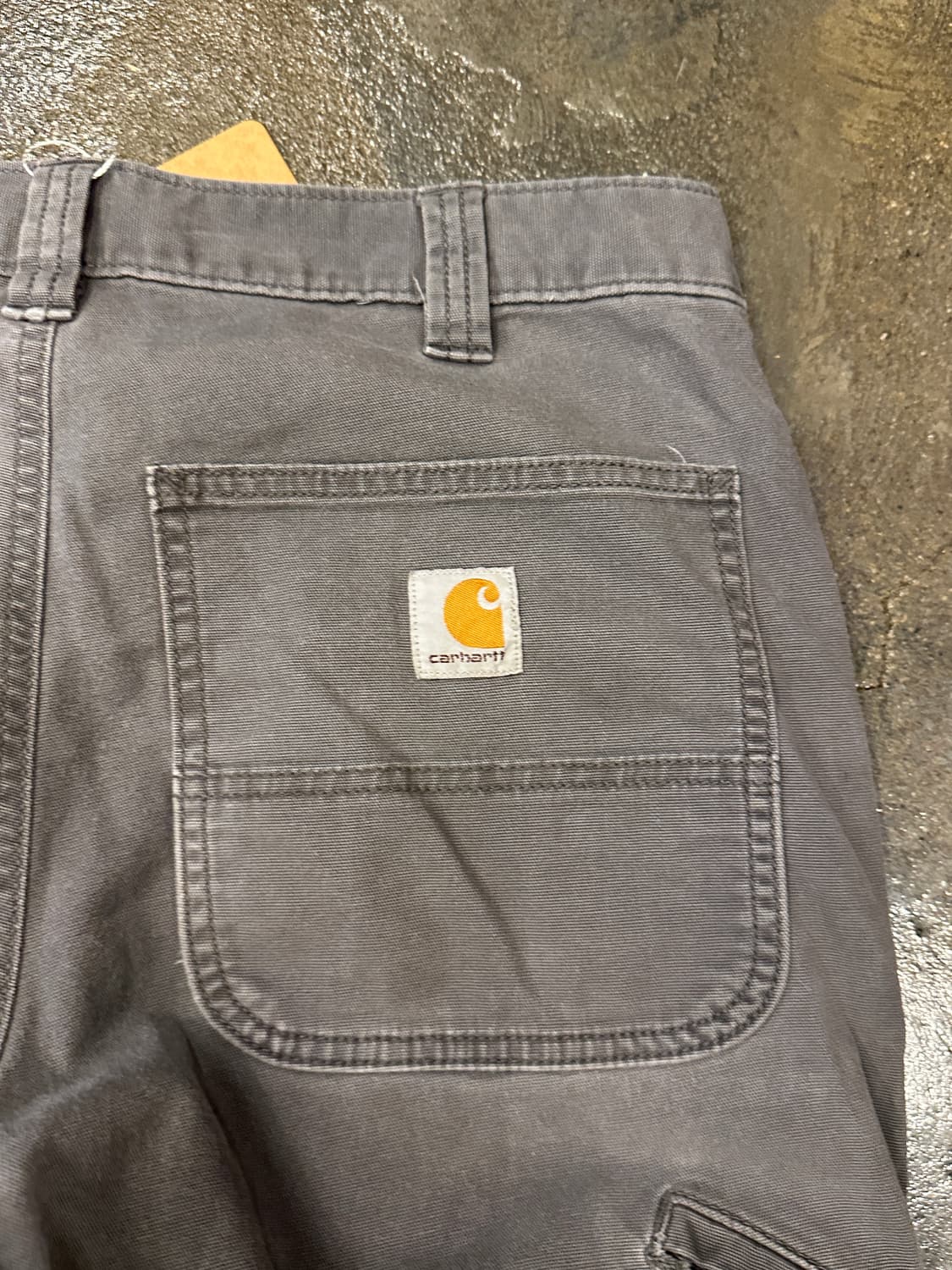 칼하트 릴렉스핏 카펜터 워크팬츠 차콜 32x34 상품이미지5