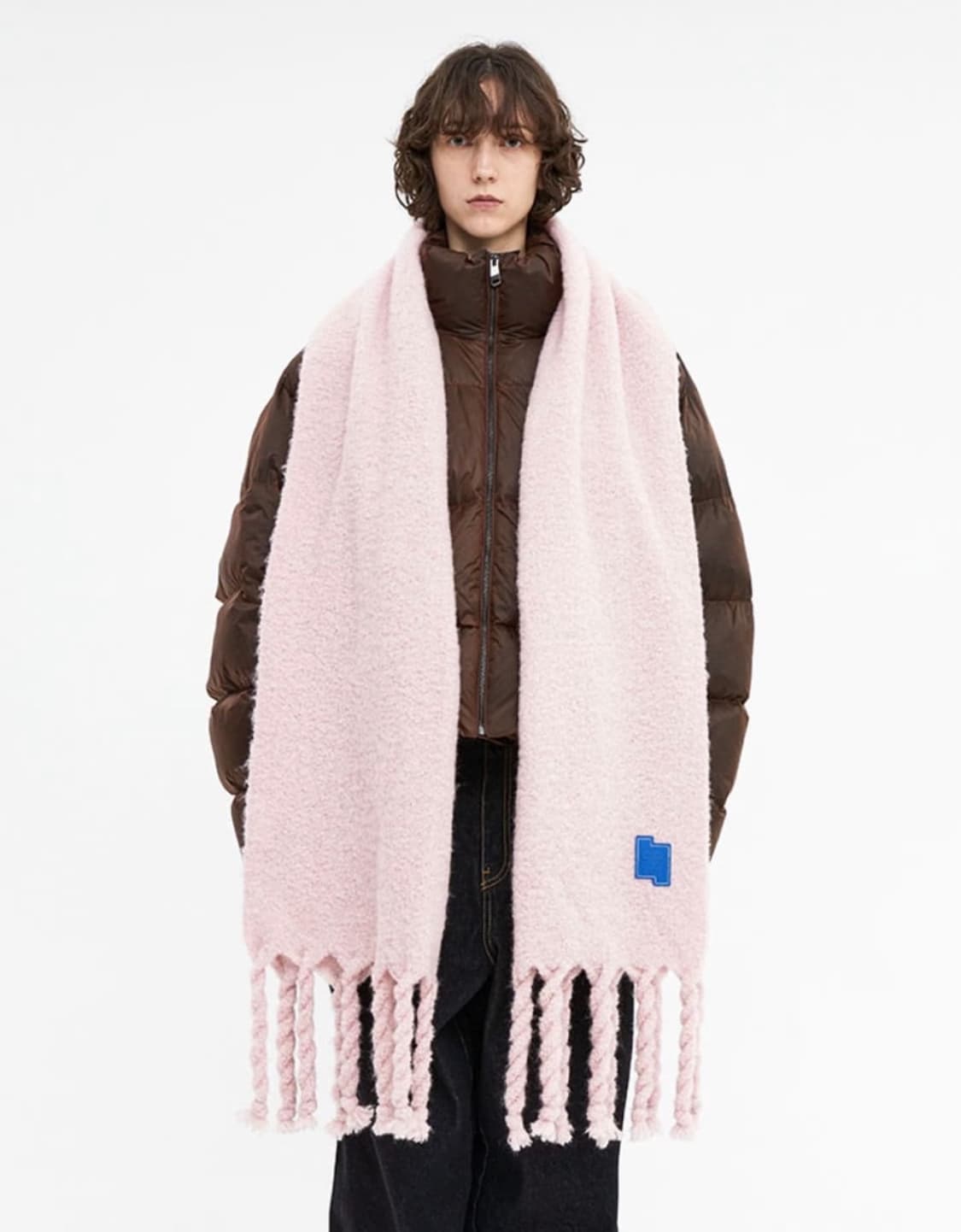 아더에러 알버트 앨스 핑크 머플러 상품이미지2