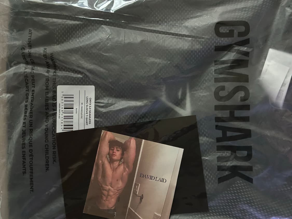 짐샤크 오닉스 화이트 긴팔 m 상품이미지1