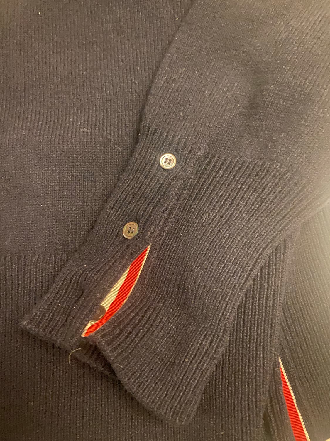 [정품] 톰브라운 밀라노 스티치 암밴드 울 니트 5 사이즈 상품이미지3