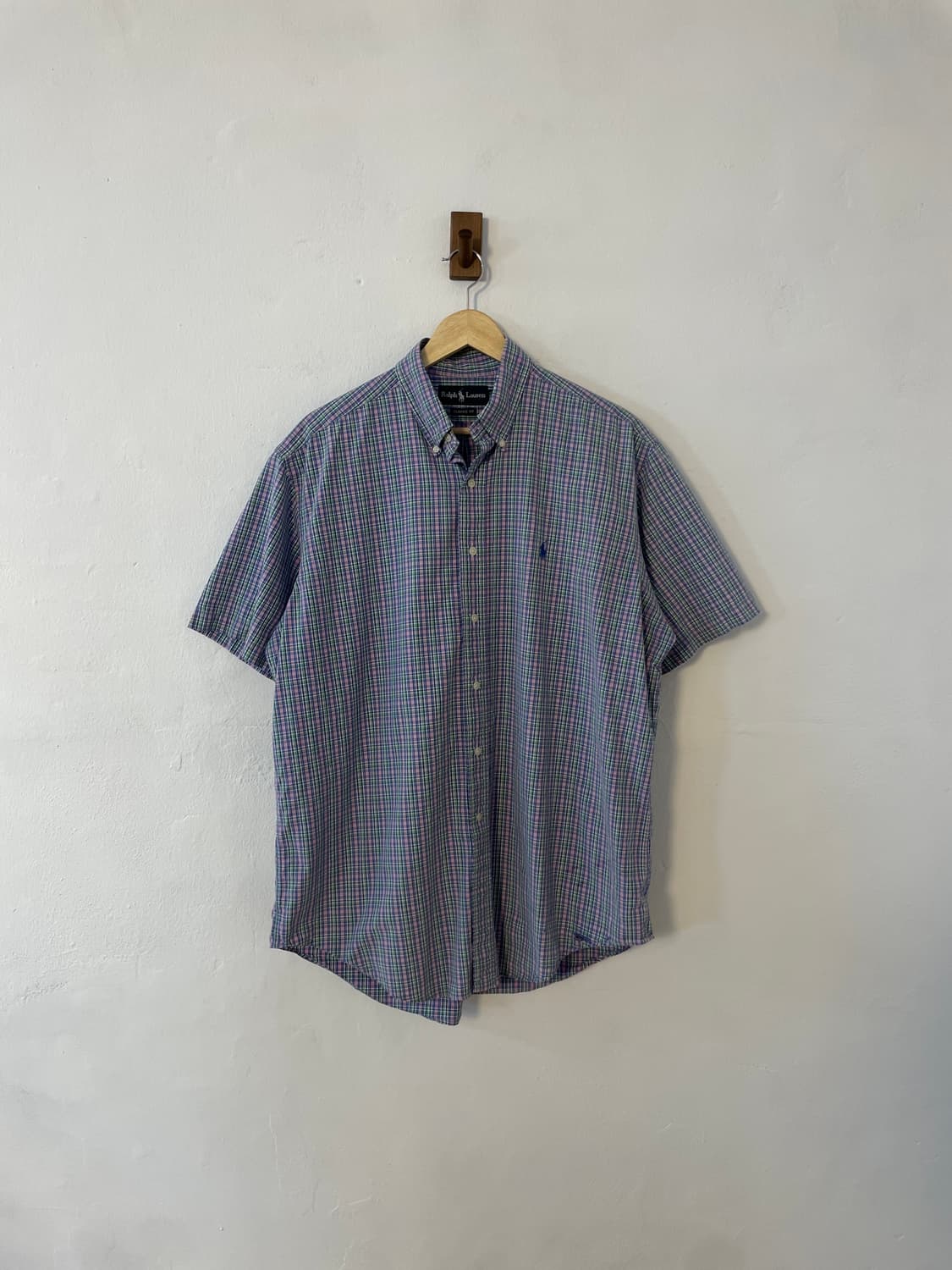 폴로 클래식핏 체크 셔츠  상품이미지1