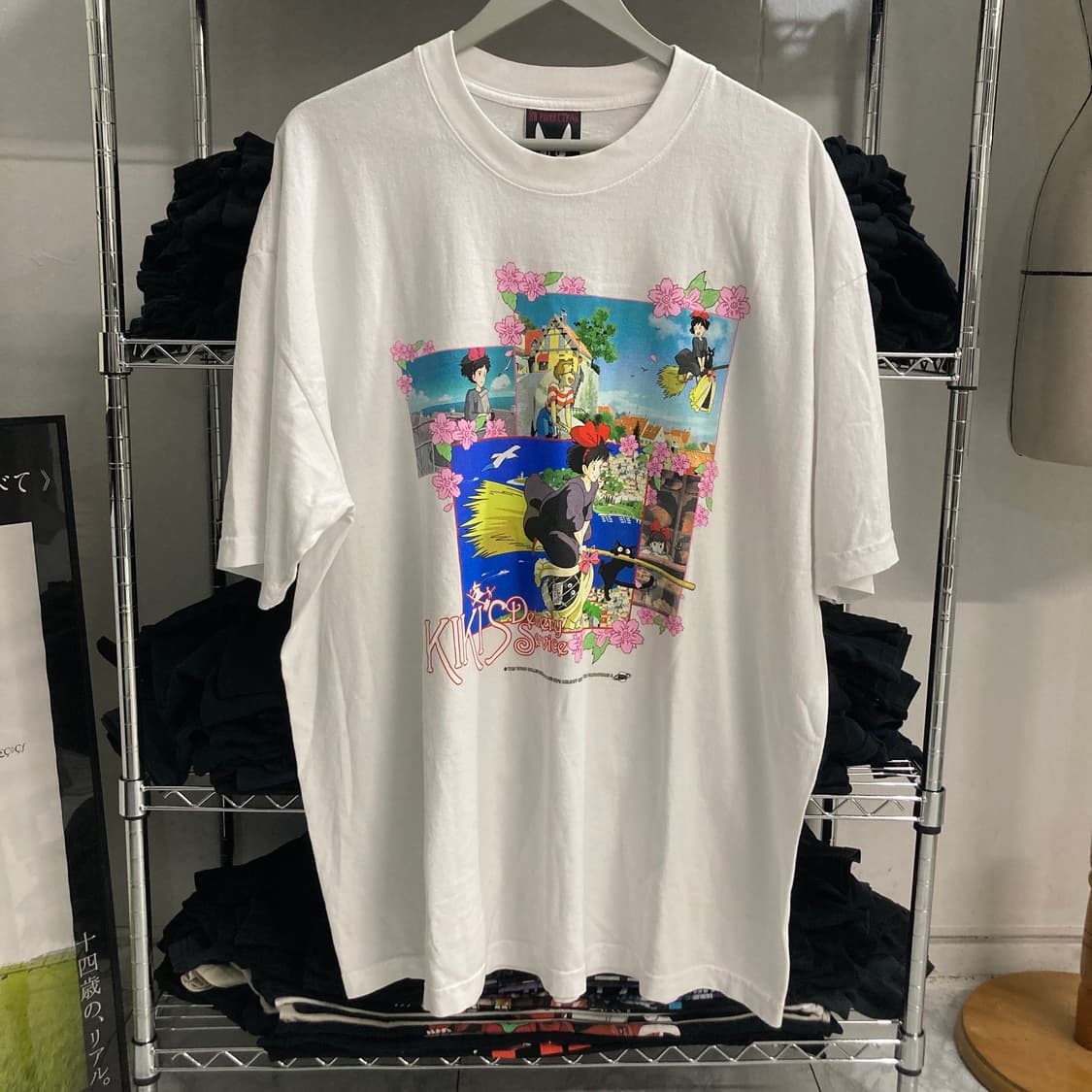 지브리 키키 부틀렉 애니메이션 티셔츠 상품이미지1