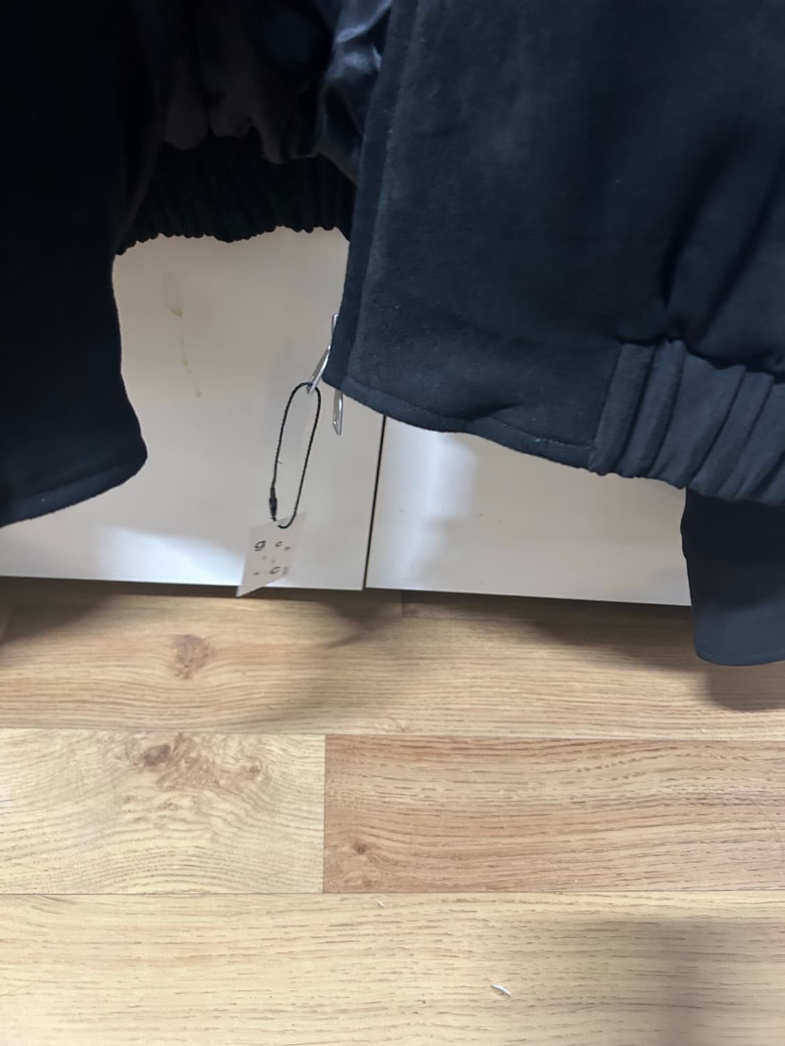 블랙 스웨이드 헤링턴 자켓 상품이미지4