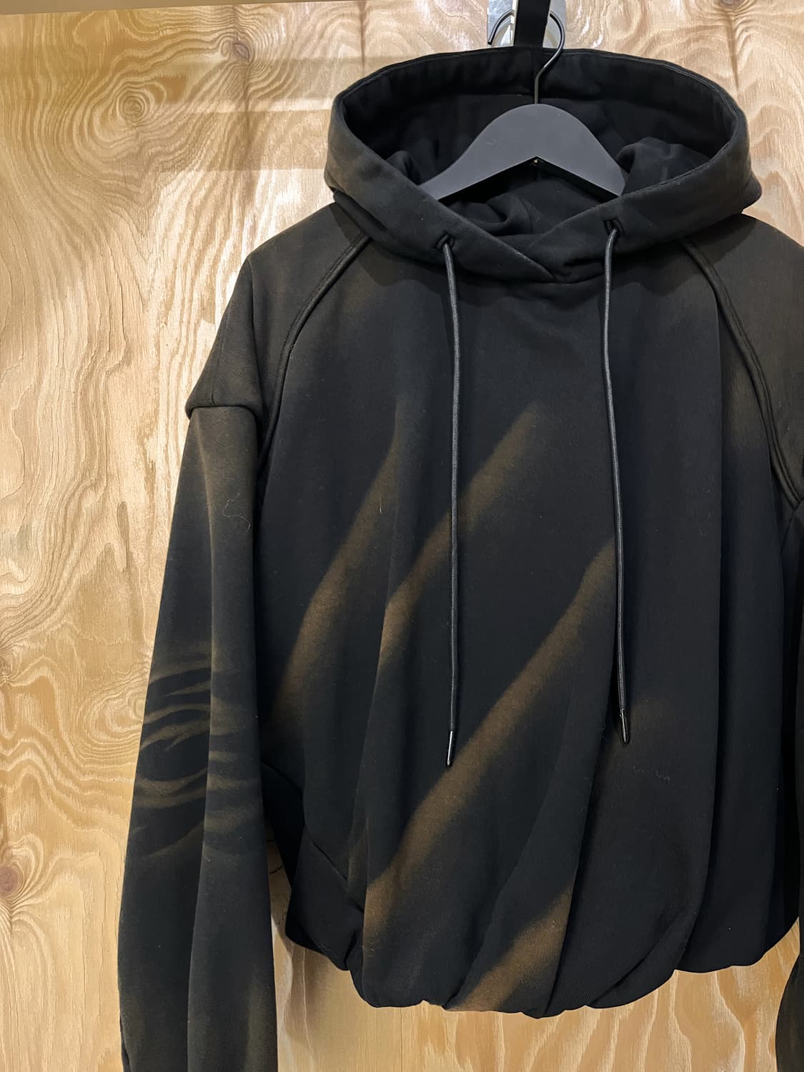 준지 24f/w 블리치 셔링 후디 상품이미지3