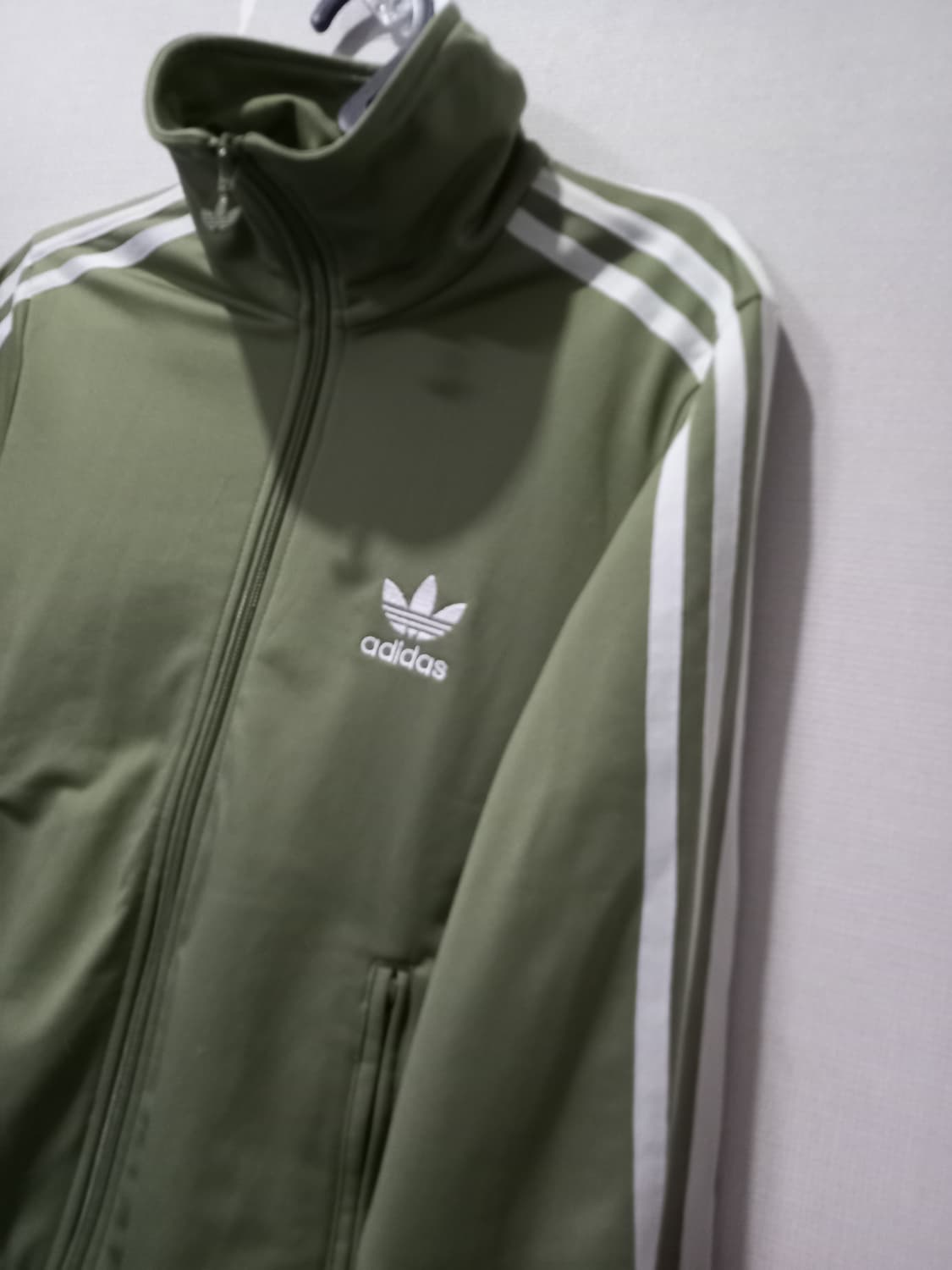 아디다스 희귀 카키 트랙탑 저지 져지집업 80~85 상품이미지2