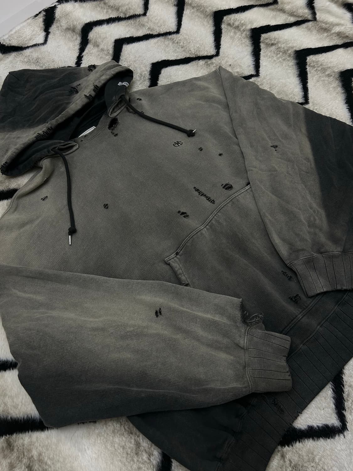 [46]메종 미하라 야스히로 디스트레스드 후드 상품이미지4