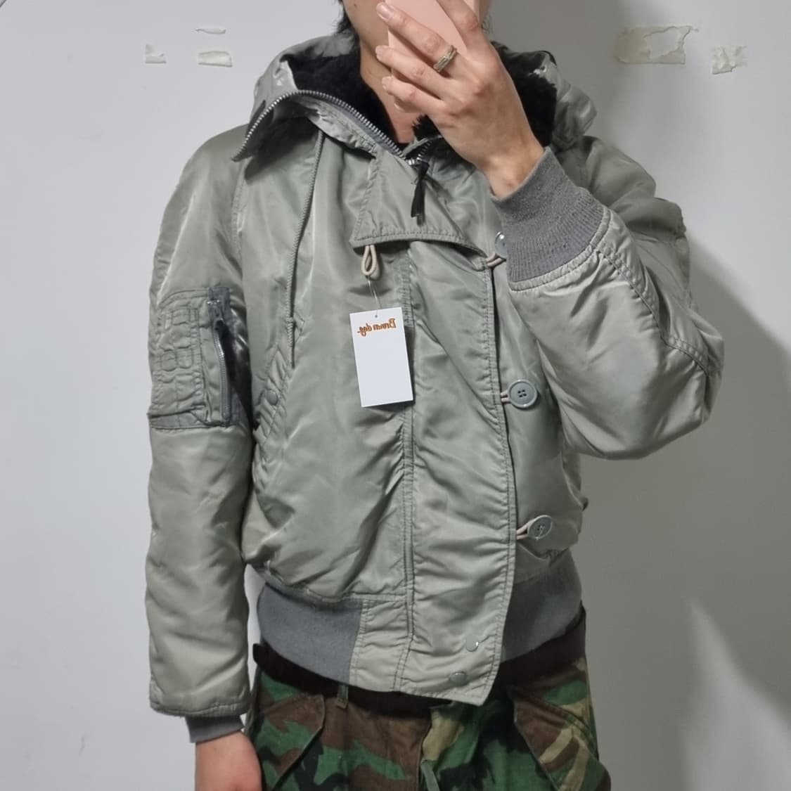 1980's 알파인더스트리 미제 군납 N2B 플라이트 자켓  상품이미지4