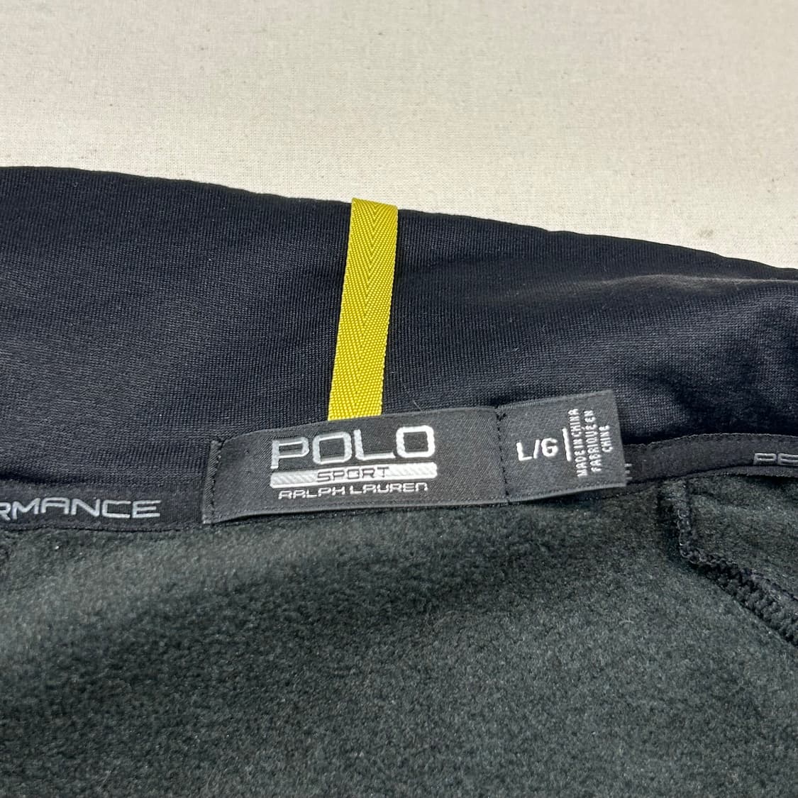 L) 폴로 스포츠 블랙 바람막이 자켓 상품이미지8