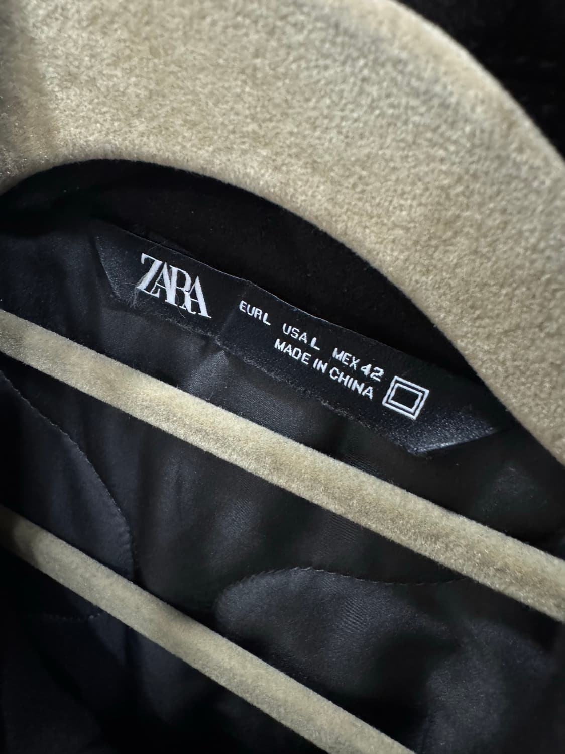 자라 블랙 스웨이드 자켓 상품이미지3