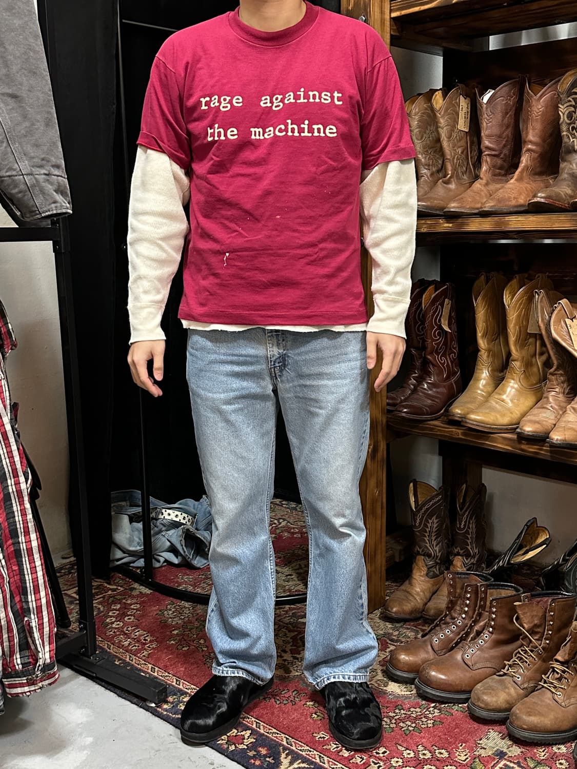 90's ~ 00’s 리바이스 517 부츠컷 플레어진 상품이미지2