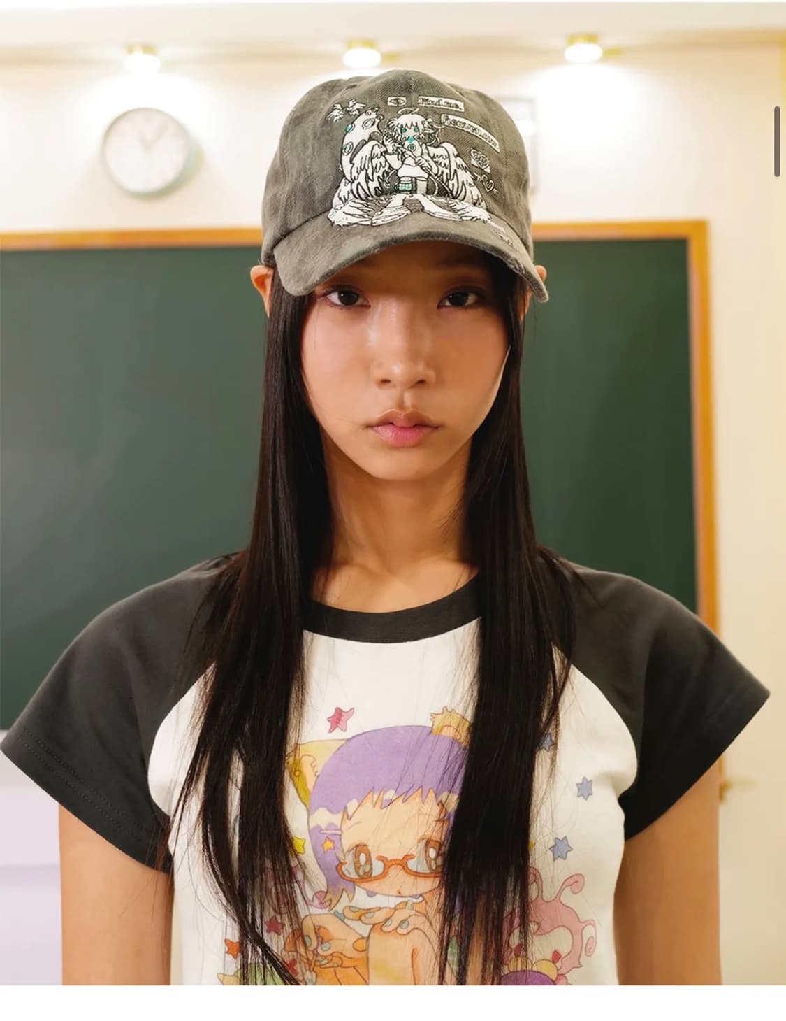 유쓰배쓰 YB X Oliwa Ball Cap_CHARCOAL 상품이미지1