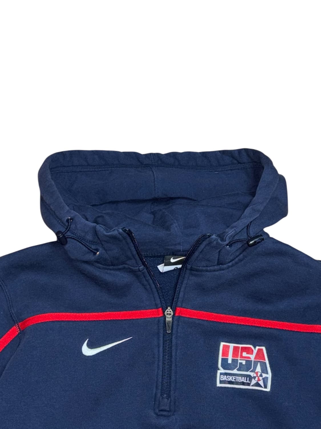 나이키 usa 농구 국가대표팀 반집업 아노락 후드티 상품이미지5