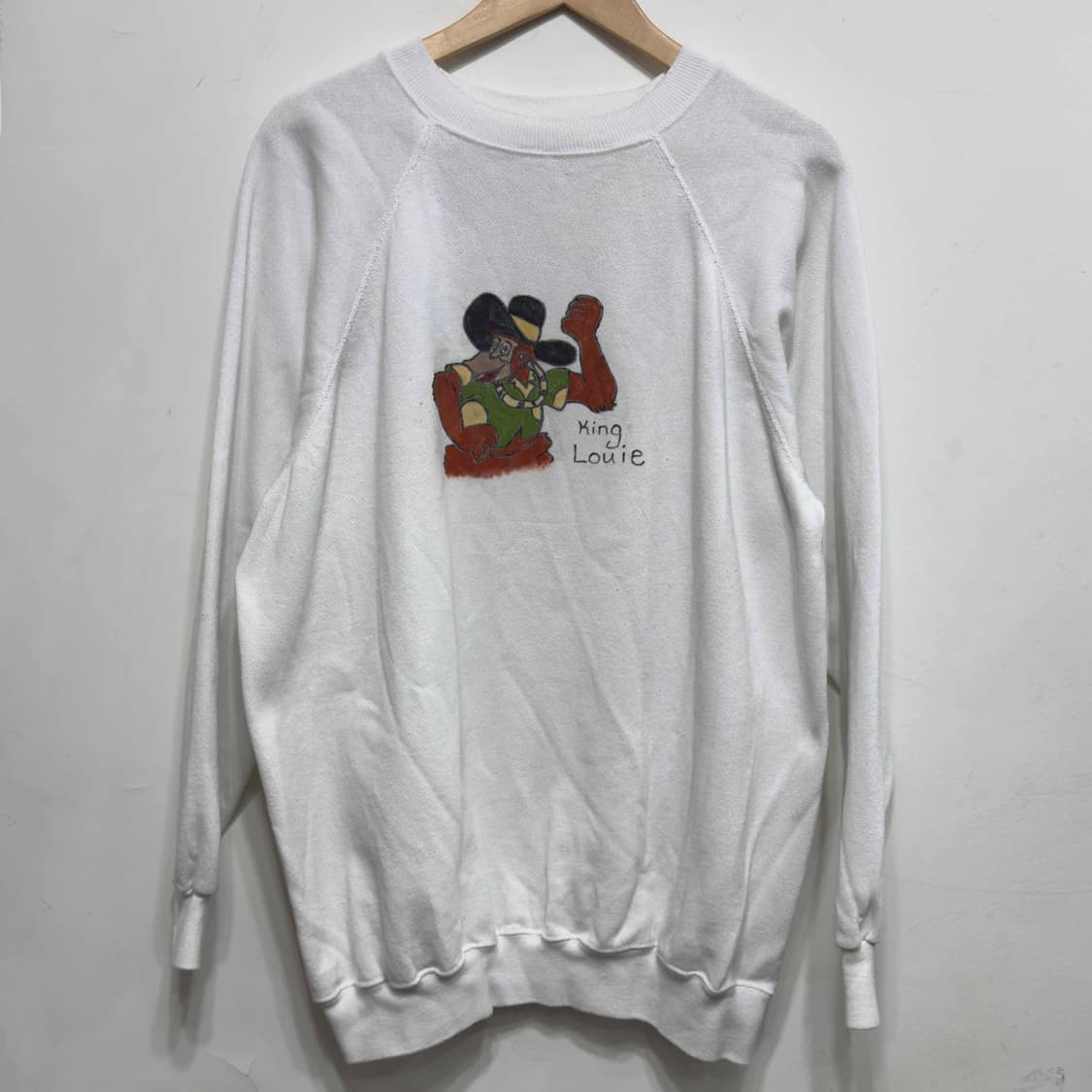 90s 헤인즈 킹루이 스웻셔츠 USA 상품이미지1