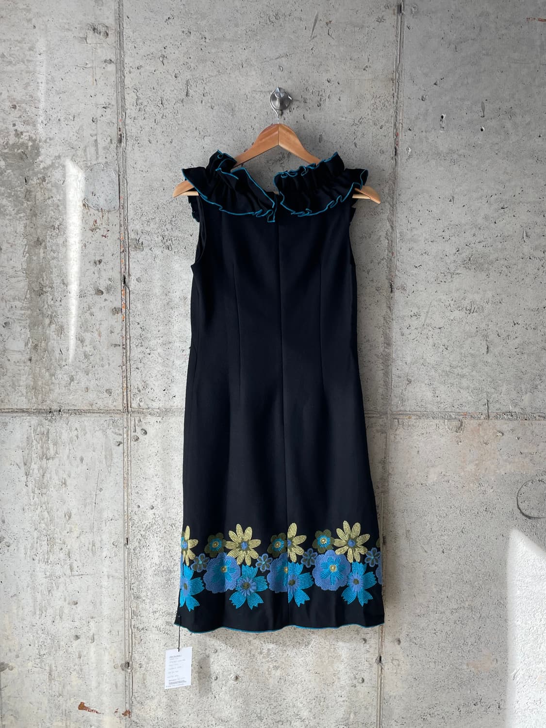 Anna Sui 안나수이 블랙 플로럴 드레스 상품이미지9