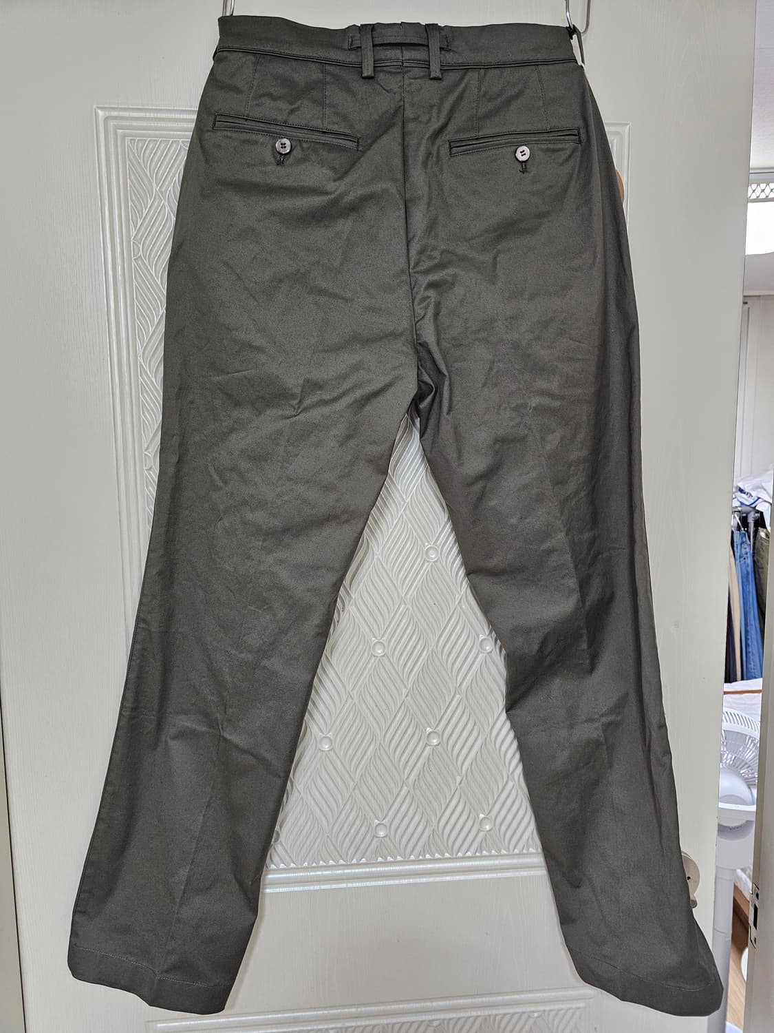 라이즈앤빌로우 26SS 수피마 265치노 올리브색/택포함 새상품 상품이미지1