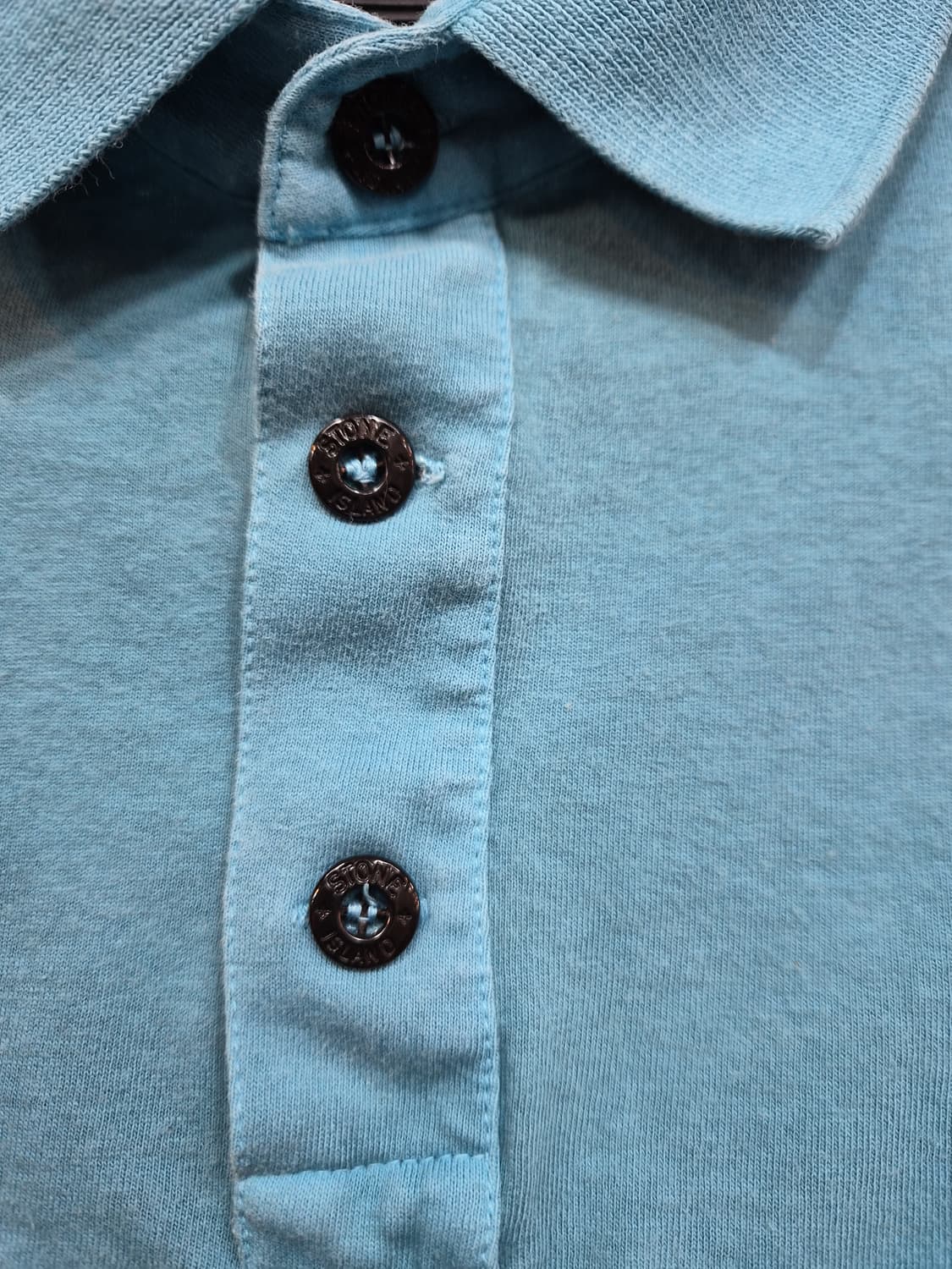 스톤아일랜드 Stone Island 컴퍼스 패치 폴로셔츠 (스카이블루)L 상품이미지3