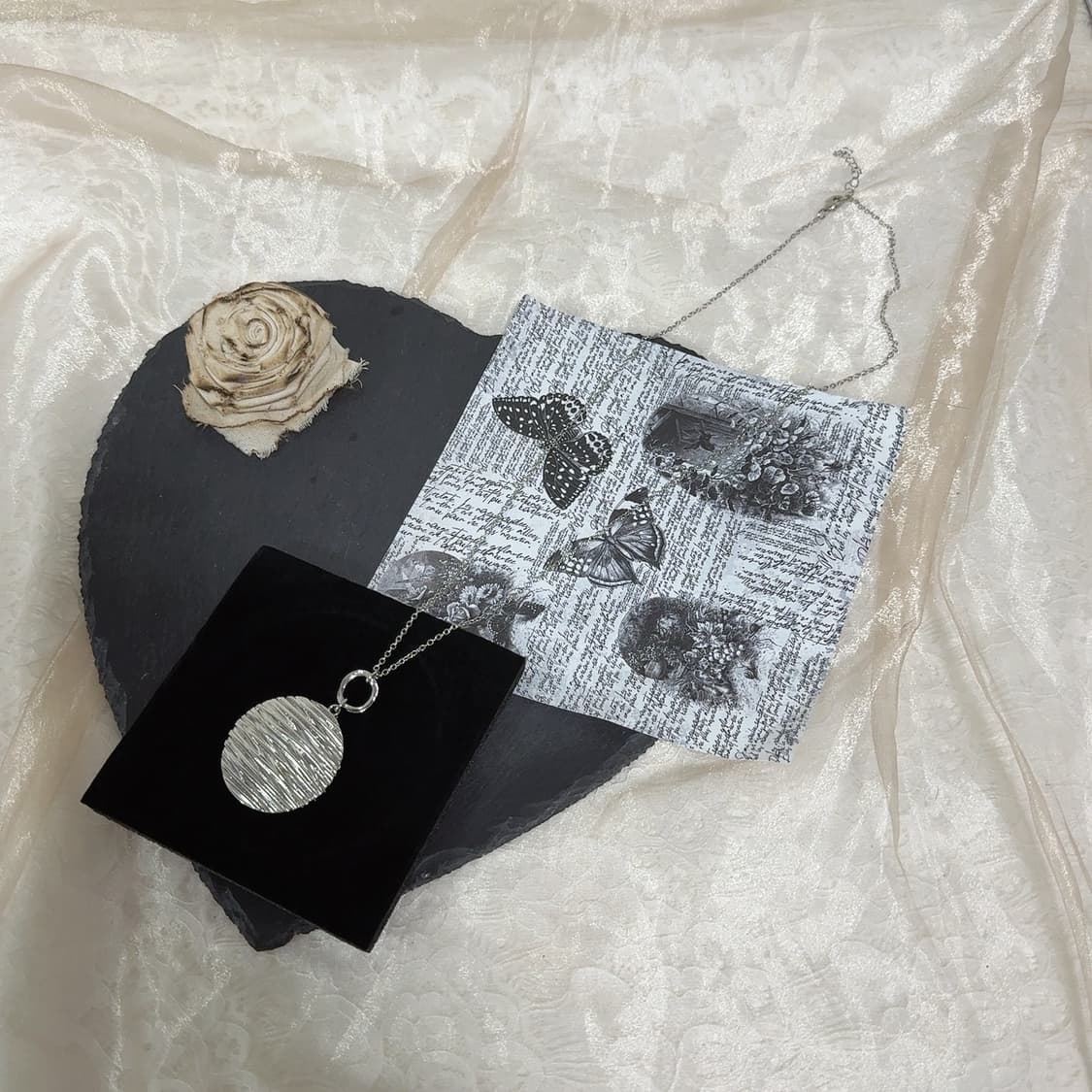 빈티지 메탈 목걸이 상품이미지2