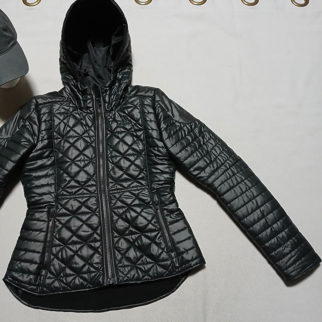 Adidas 아디다스 우먼 퀄팅 패딩 점퍼 자켓 상품이미지4