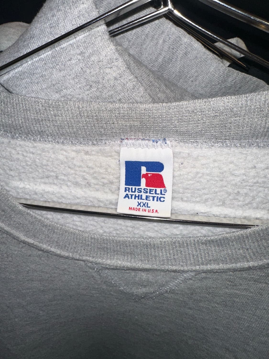 90‘s Russell Athletic grey sweatshirt 상품이미지9