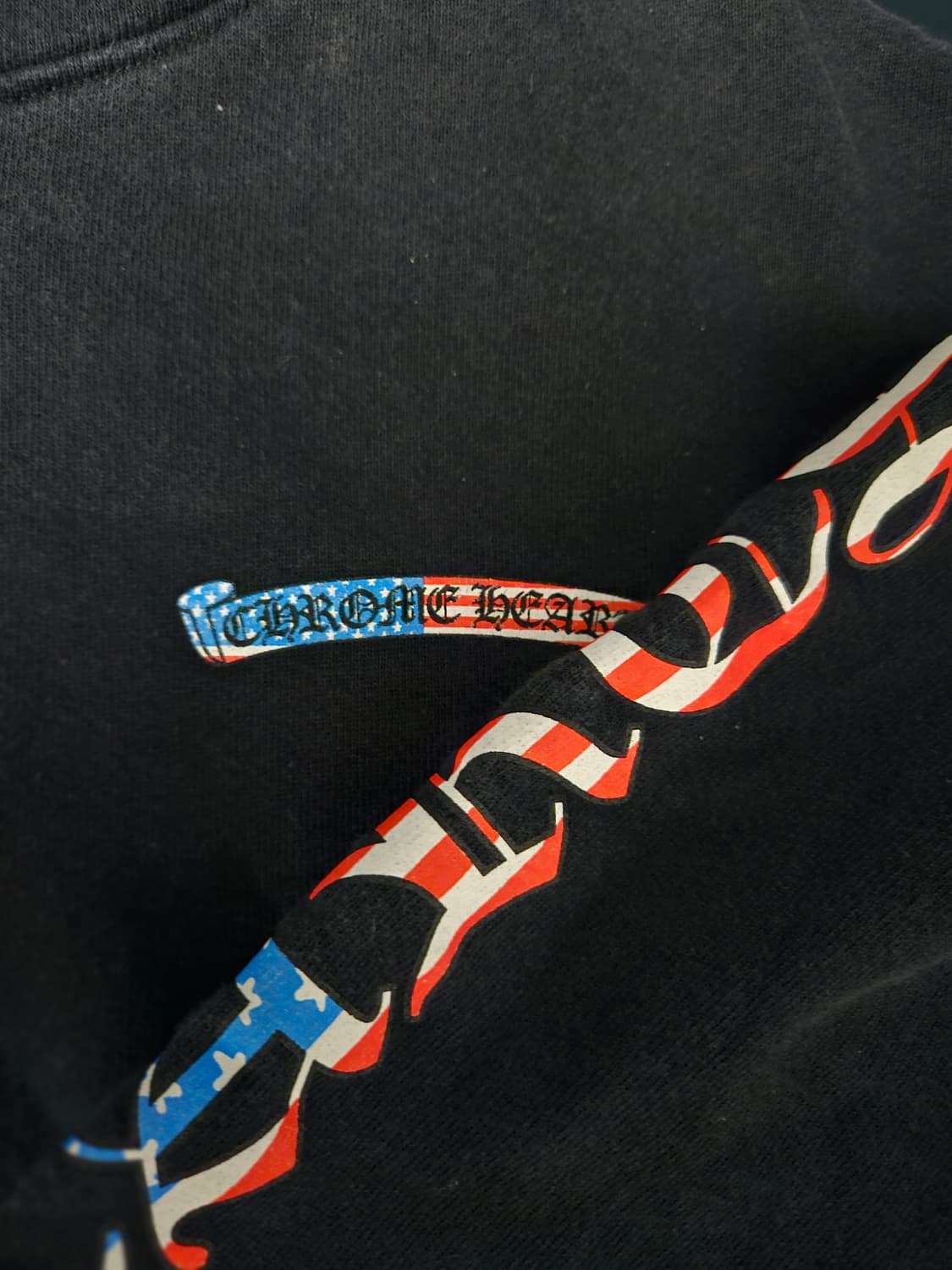 XL 크롬하츠 아메리카 성조기 매티보이 후드티 상품이미지4