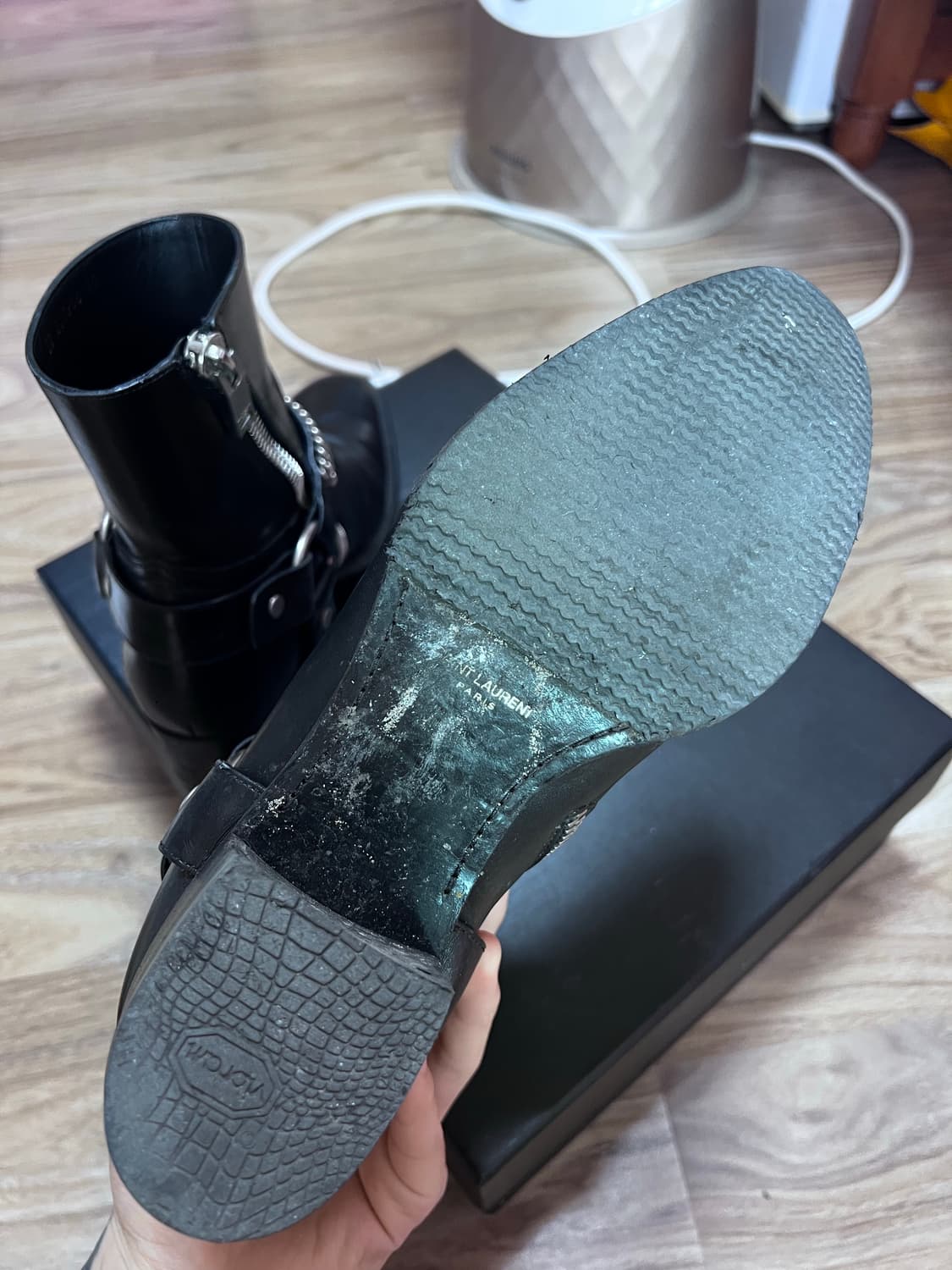 생로랑 하네스 체인 첼시부츠  상품이미지6