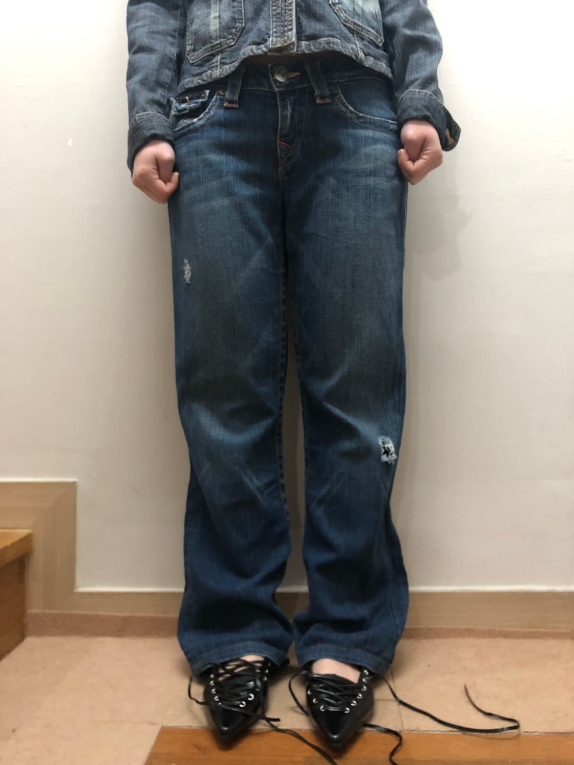 빈티지 트루릴리젼 데님 팬츠 상품이미지4