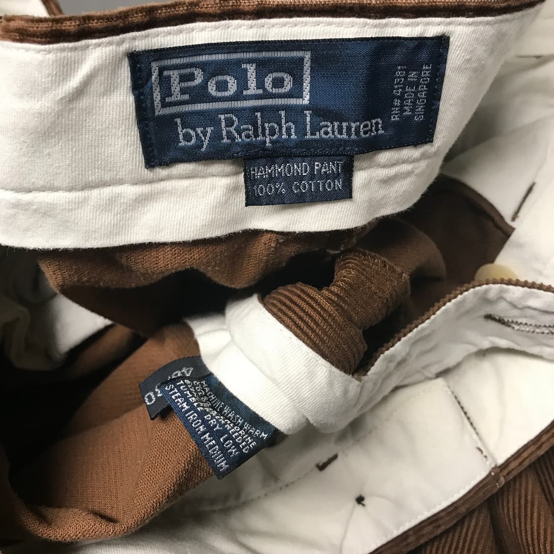폴로 랄프로렌 브라운 코듀로이 팬츠 46/30 상품이미지5