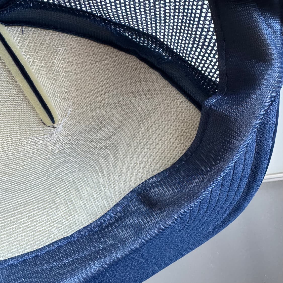 USA 빈티지 모자 볼캡 vintage cap 트러커 메쉬 네이비 상품이미지5