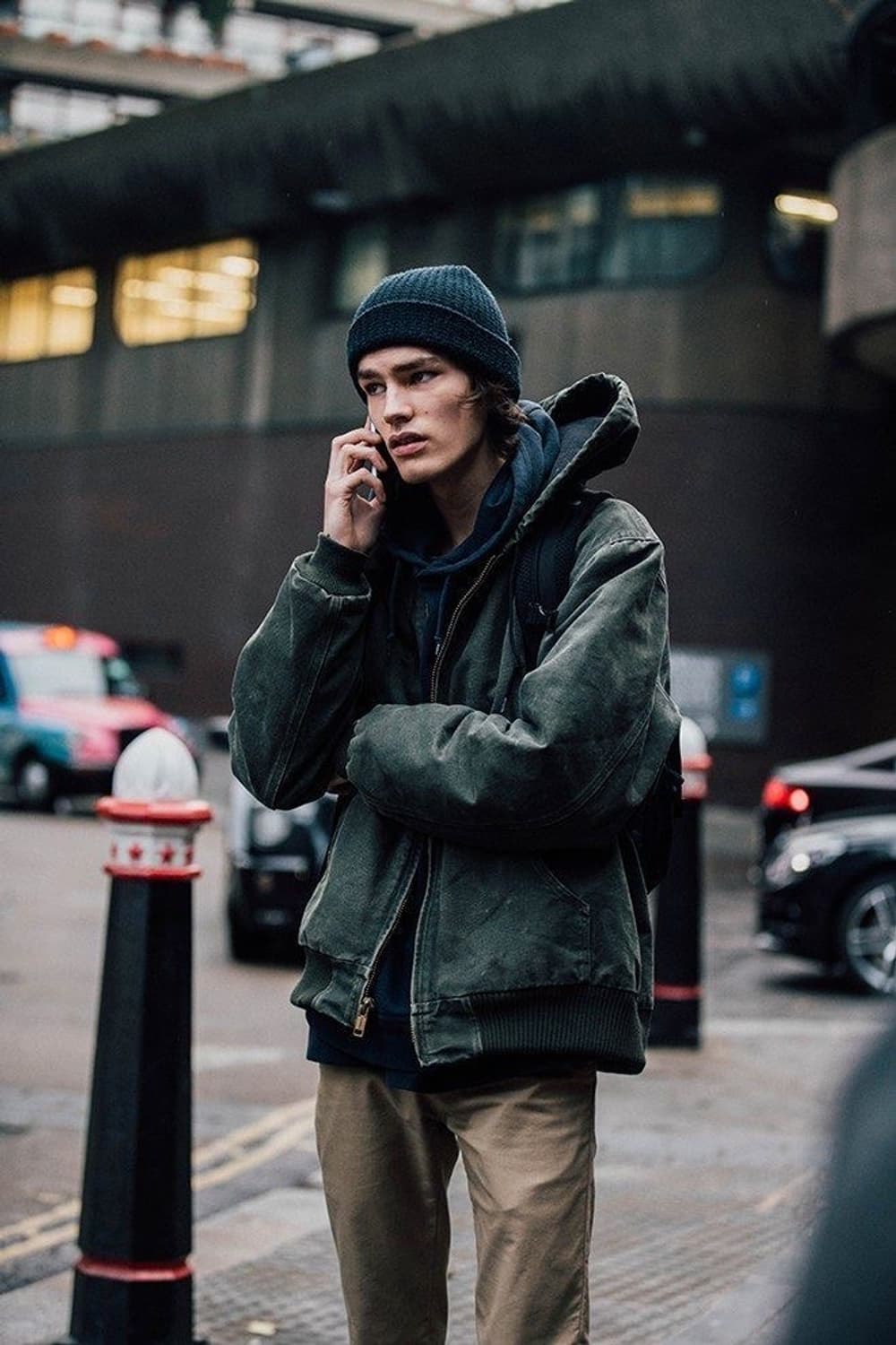 칼하트 OG J130 액티브 자켓 MOS 모스그린 상품이미지8