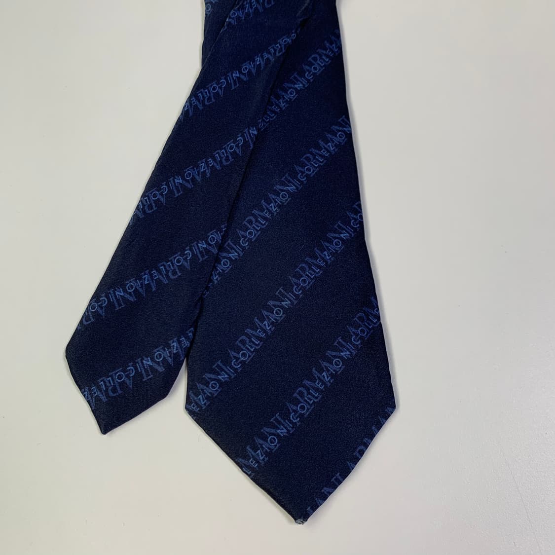 알마니(ARMANI) 신형라벨 모노그램 명품넥타이 이태리 100실크 상품이미지4