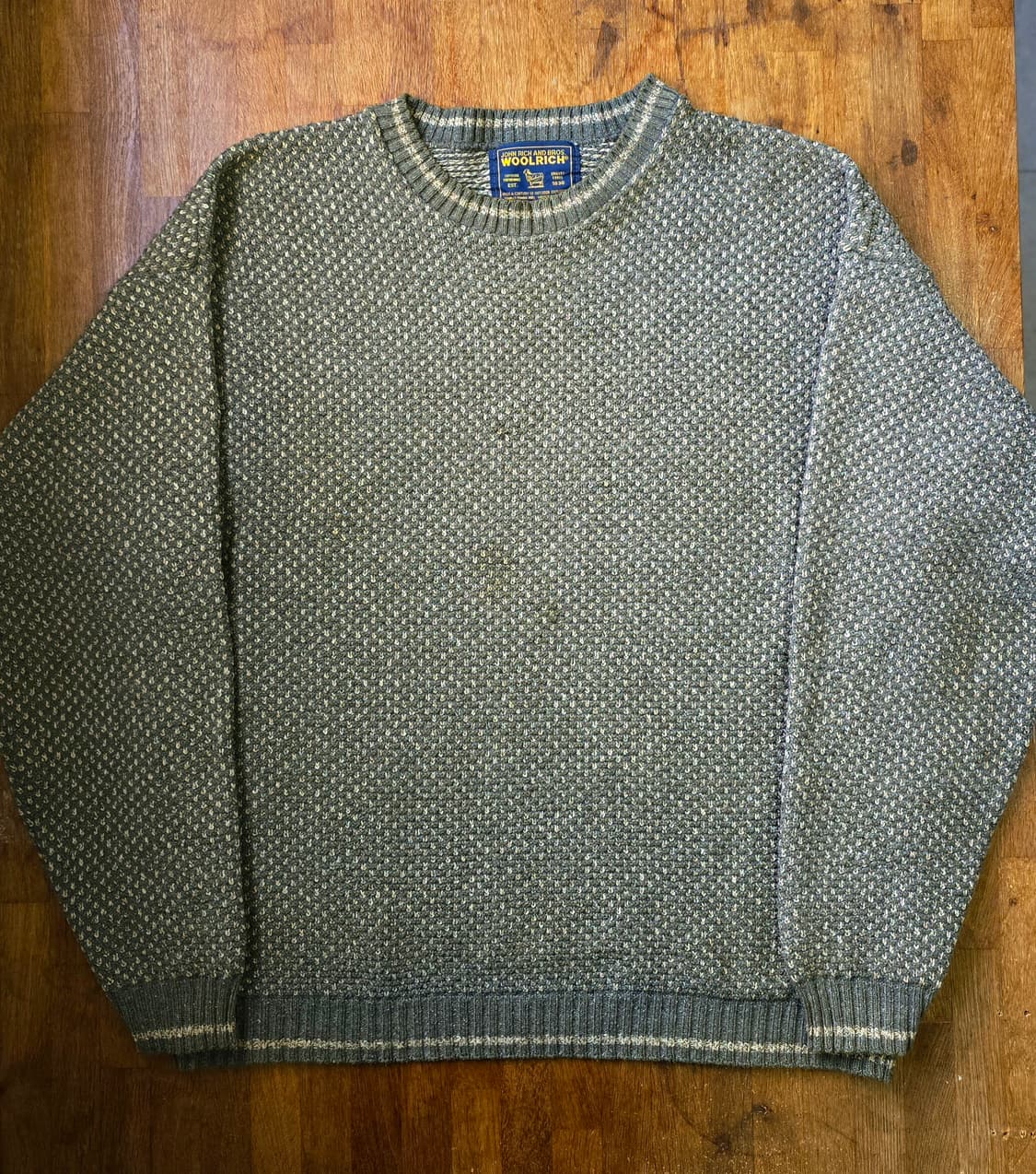 WOOLRICH 니트 Made In USA XXL 상품이미지1